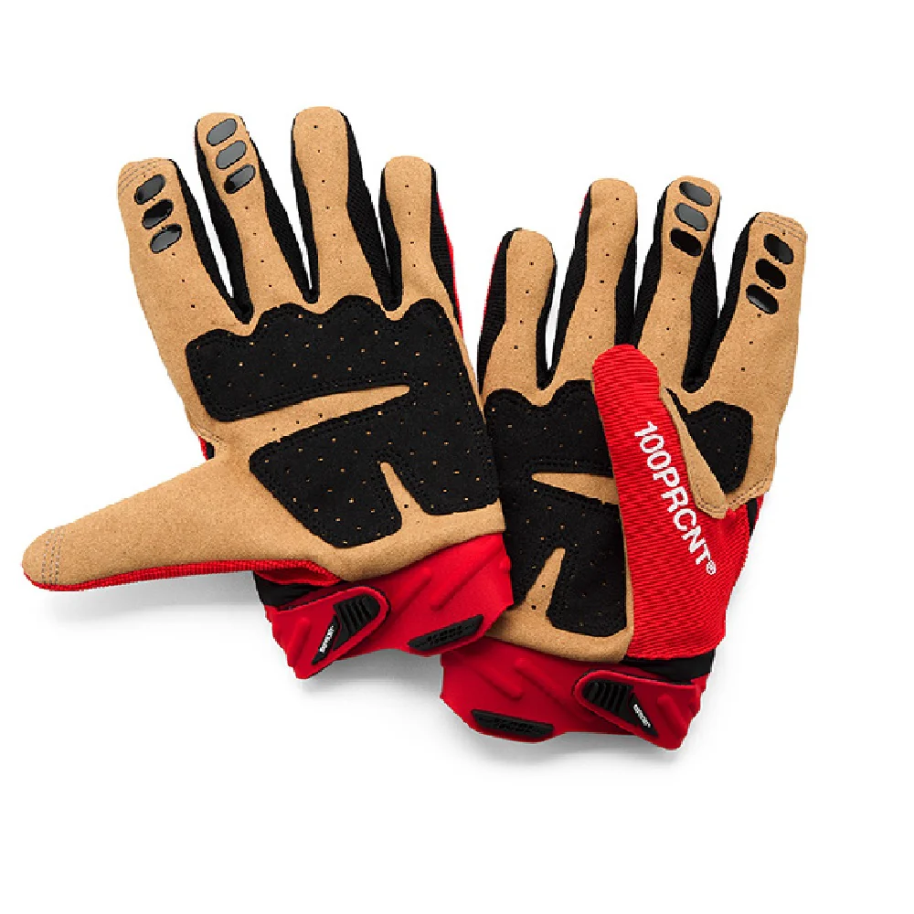 100% Airmatic Gloves - Red / Black - Image 2