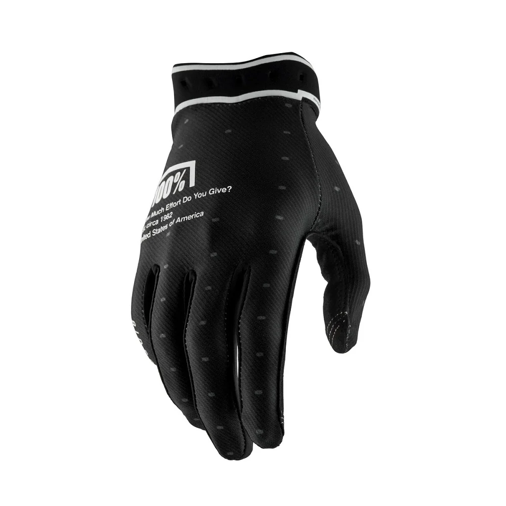 100% Ridefit Gloves - Black