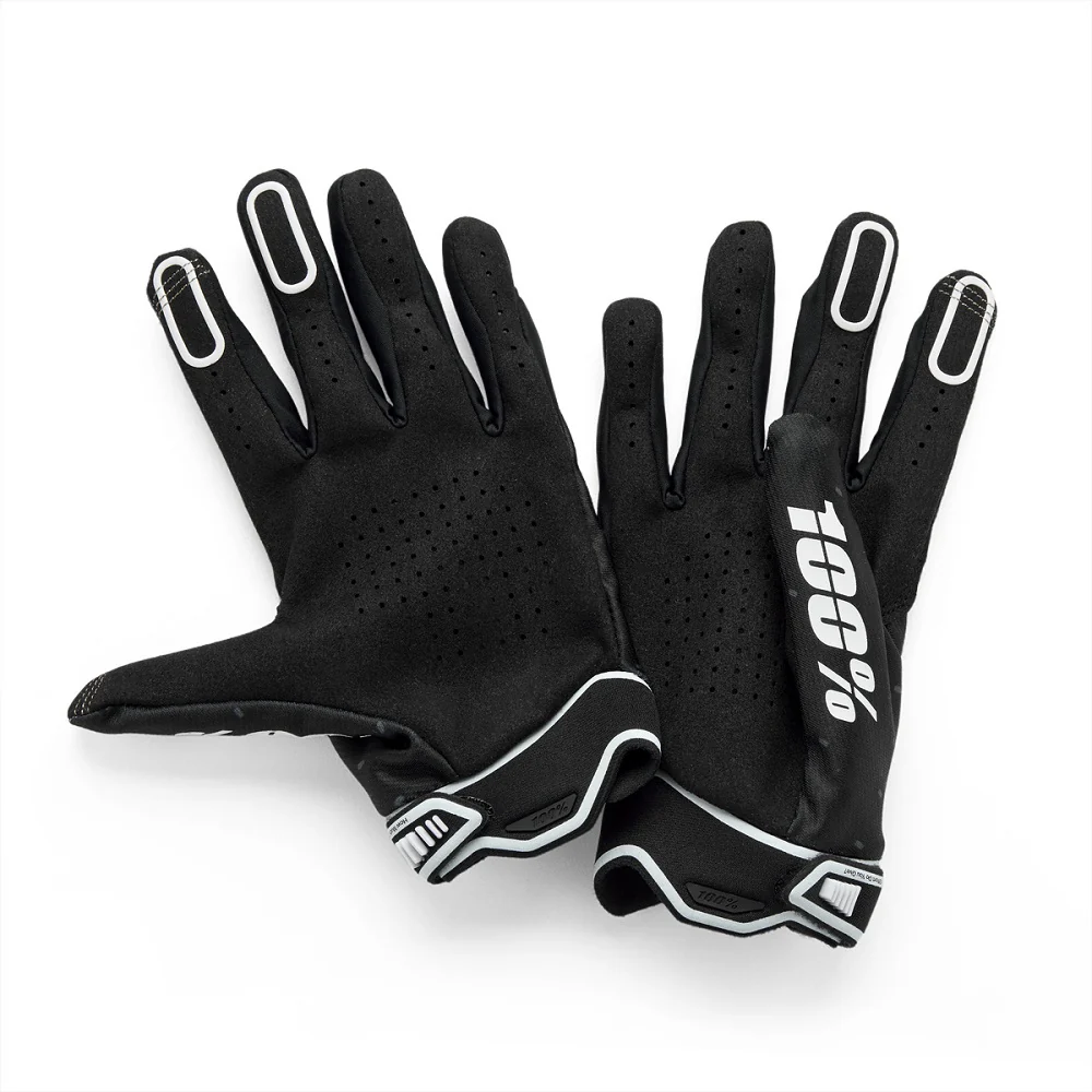 100% Ridefit Gloves - Black - Image 2