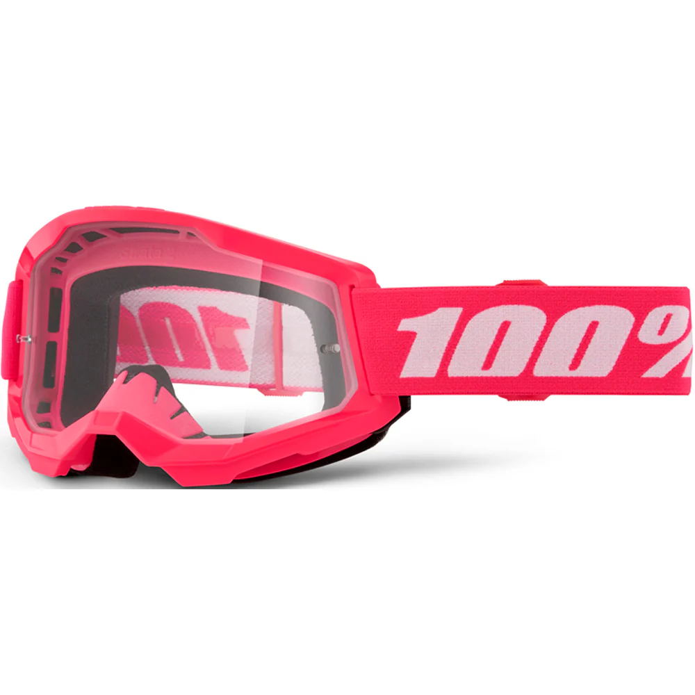 100% Strata 2 Junior Goggles - Pink