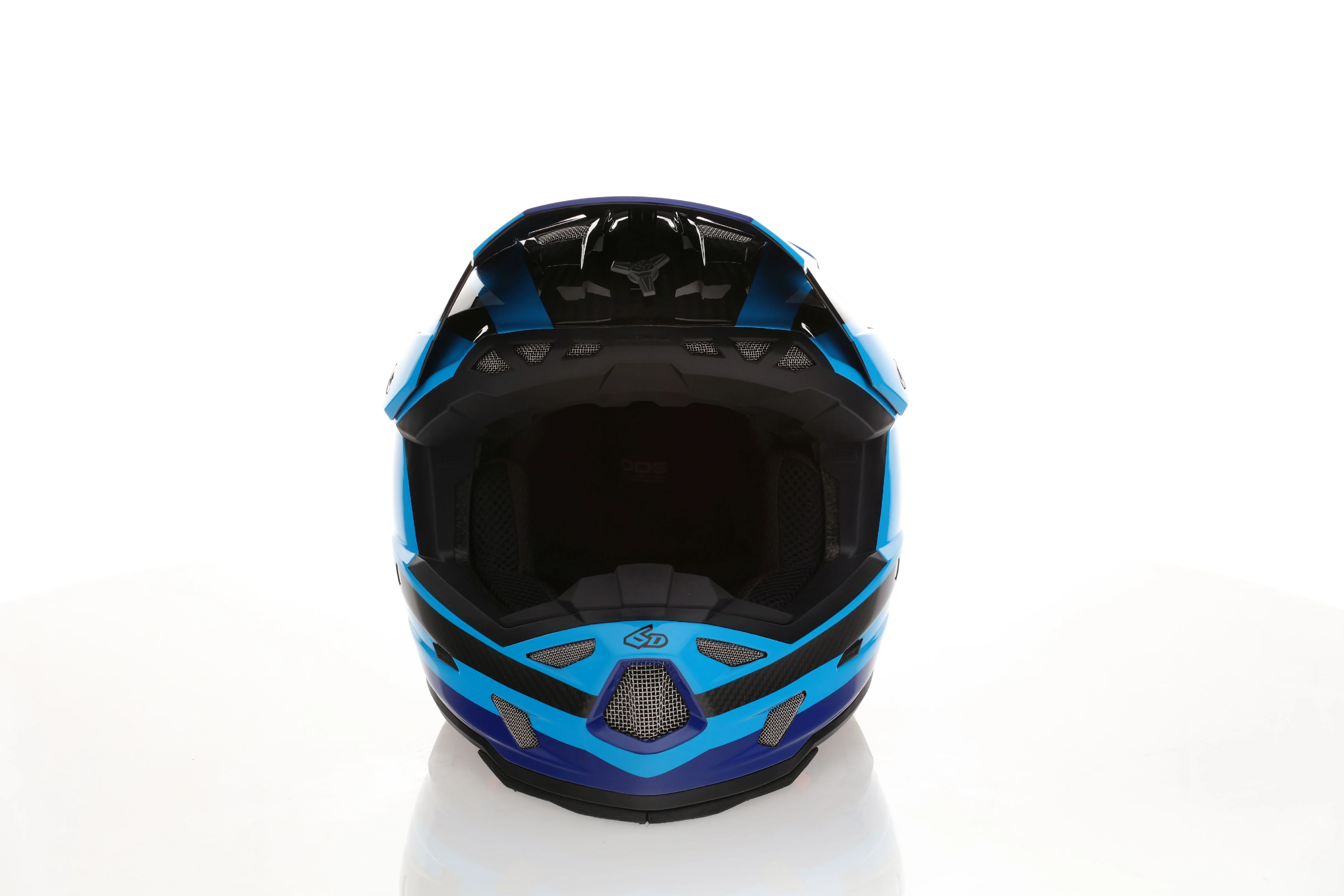 6D ATR-3 Helmet Pure - Gloss Cyan Blue - Image 8