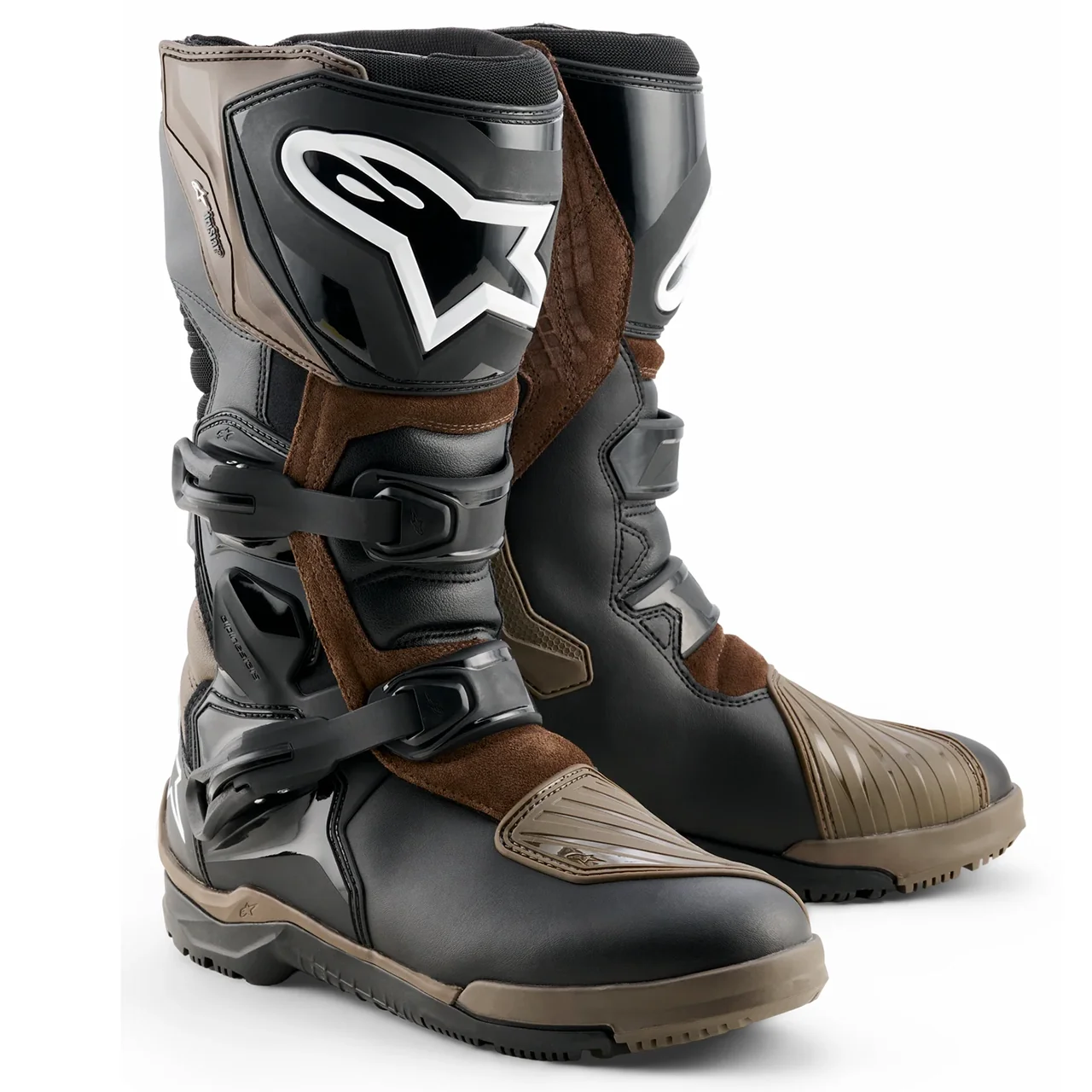 Alpinestars Corozal V2 Adventure Drystar Boots - Black / Brown - Image 2