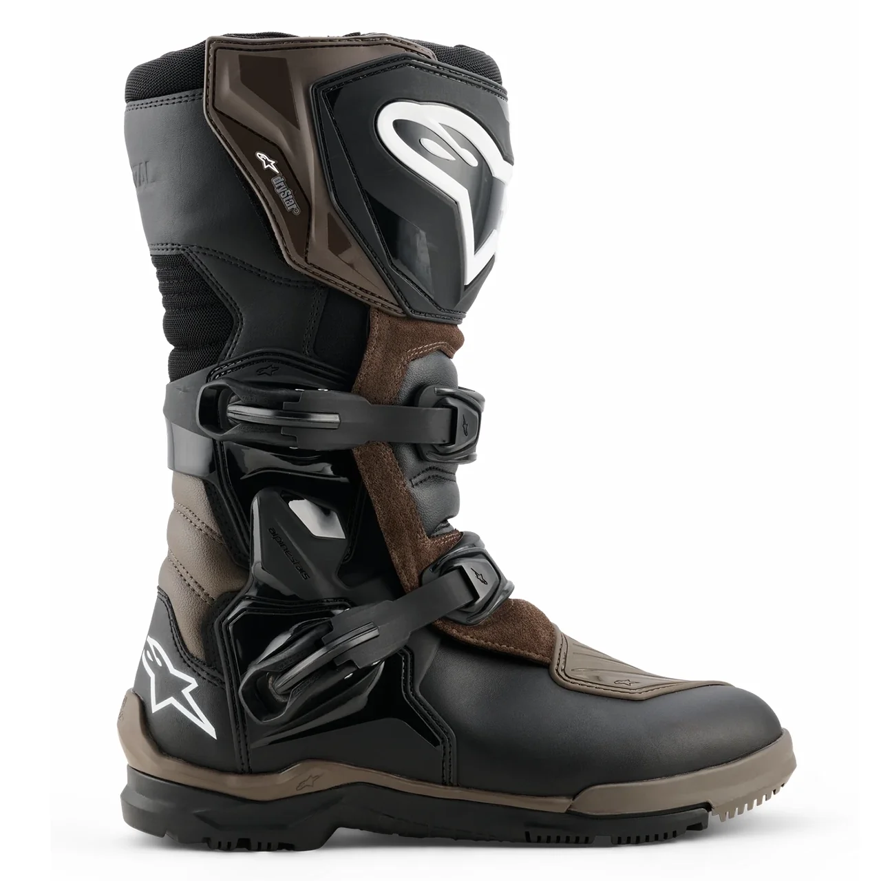 Alpinestars Corozal V2 Adventure Drystar Boots - Black / Brown - Image 4