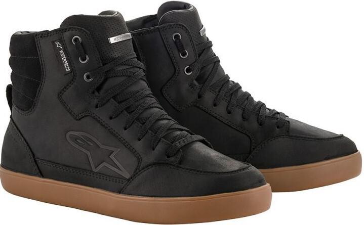 Alpinestars J6 Waterproof Ride Shoe - Black / Gum