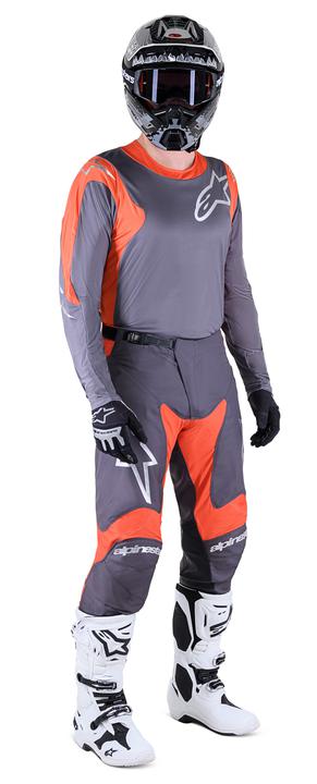 Alpinestars Racer Hoen Pants - Magnet / Orange - Image 3
