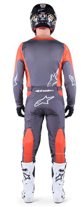 Alpinestars Racer Hoen Pants - Magnet / Orange - Image 4