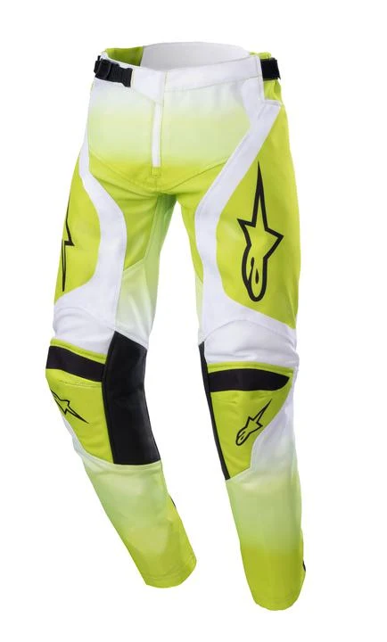 Alpinestars Youth Racer Push Pants - Yellow / White