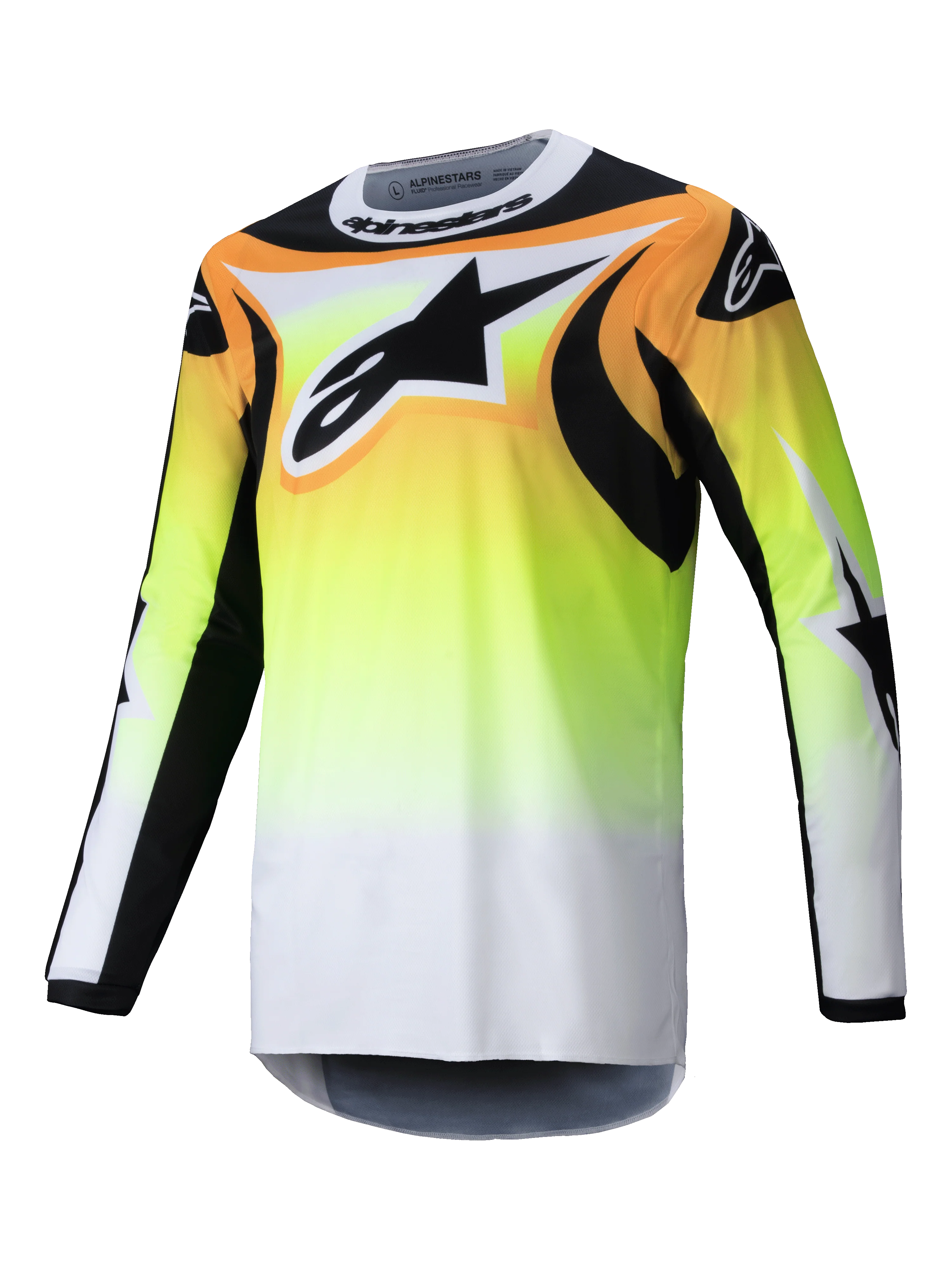 Alpinestars MX25 Fluid Wurx Jersey - Yellow / Black