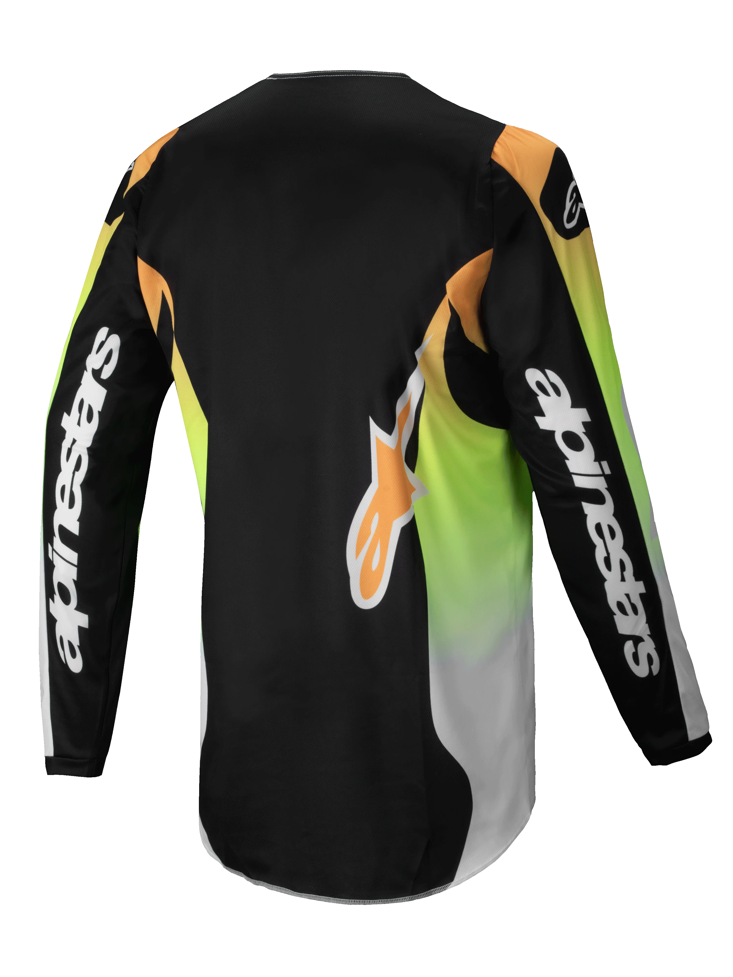 Alpinestars MX25 Fluid Wurx Jersey - Yellow / Black - Image 2
