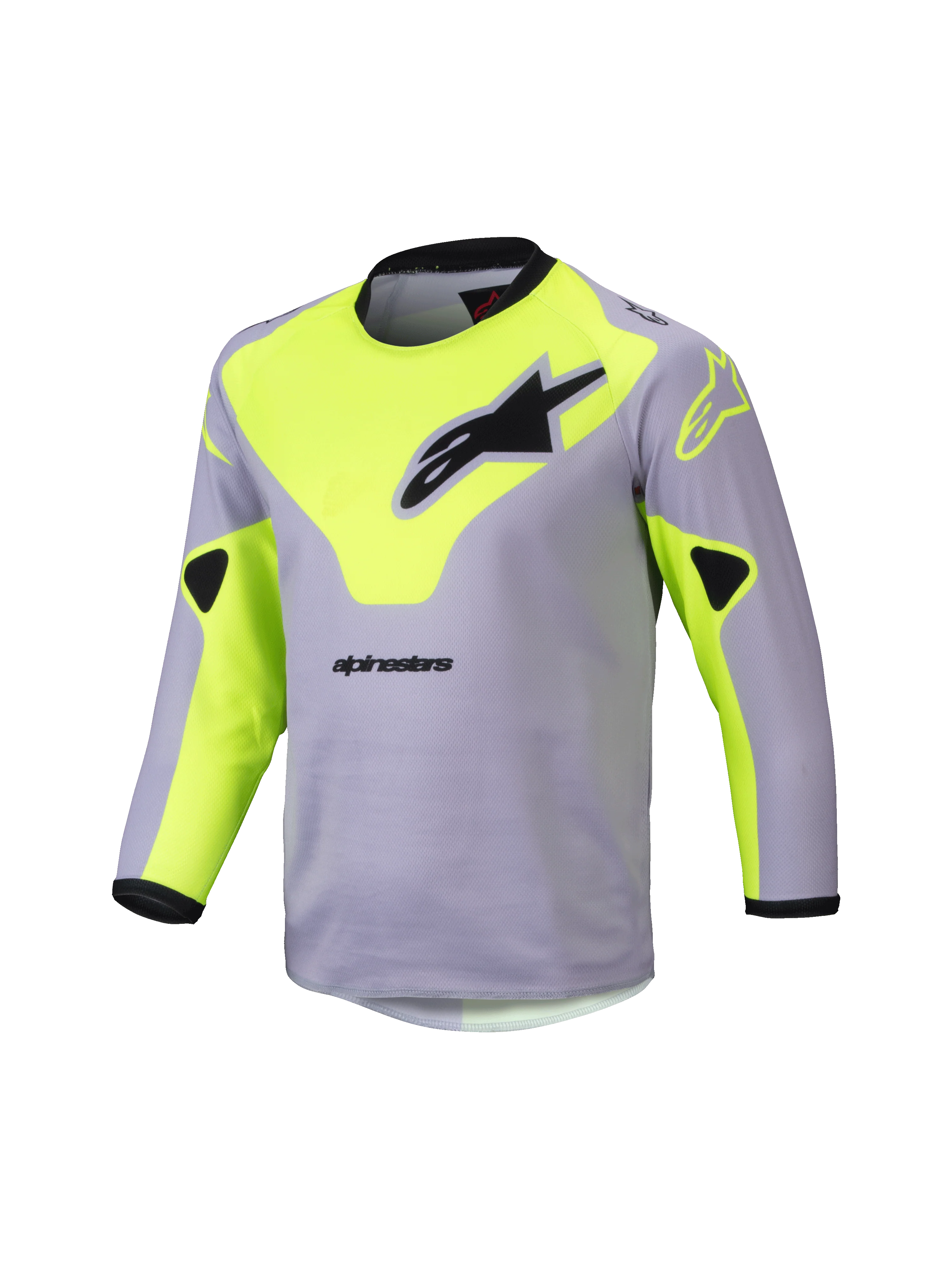 Alpinestars MX25 Kids Racer Veil Jersey - Grey / Yellow