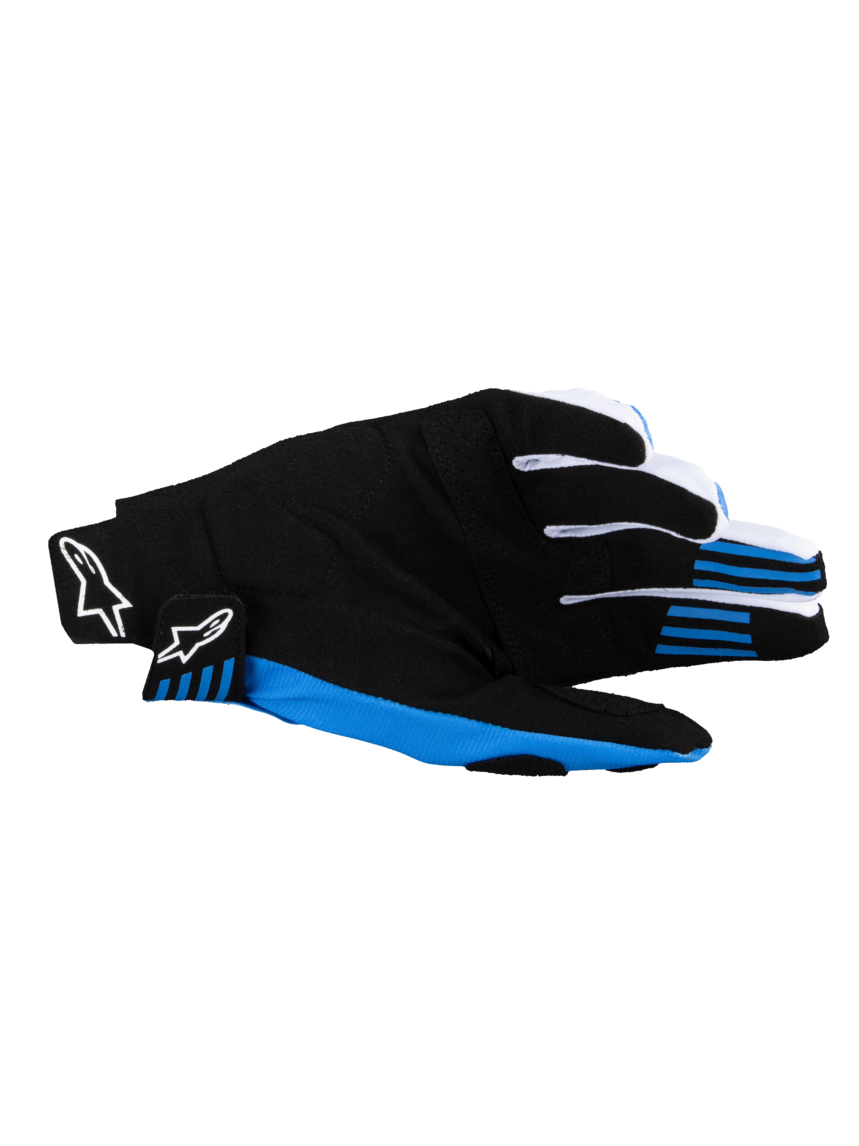 Alpinestars MX25 Techstar Gloves - Black / Blue - Image 2