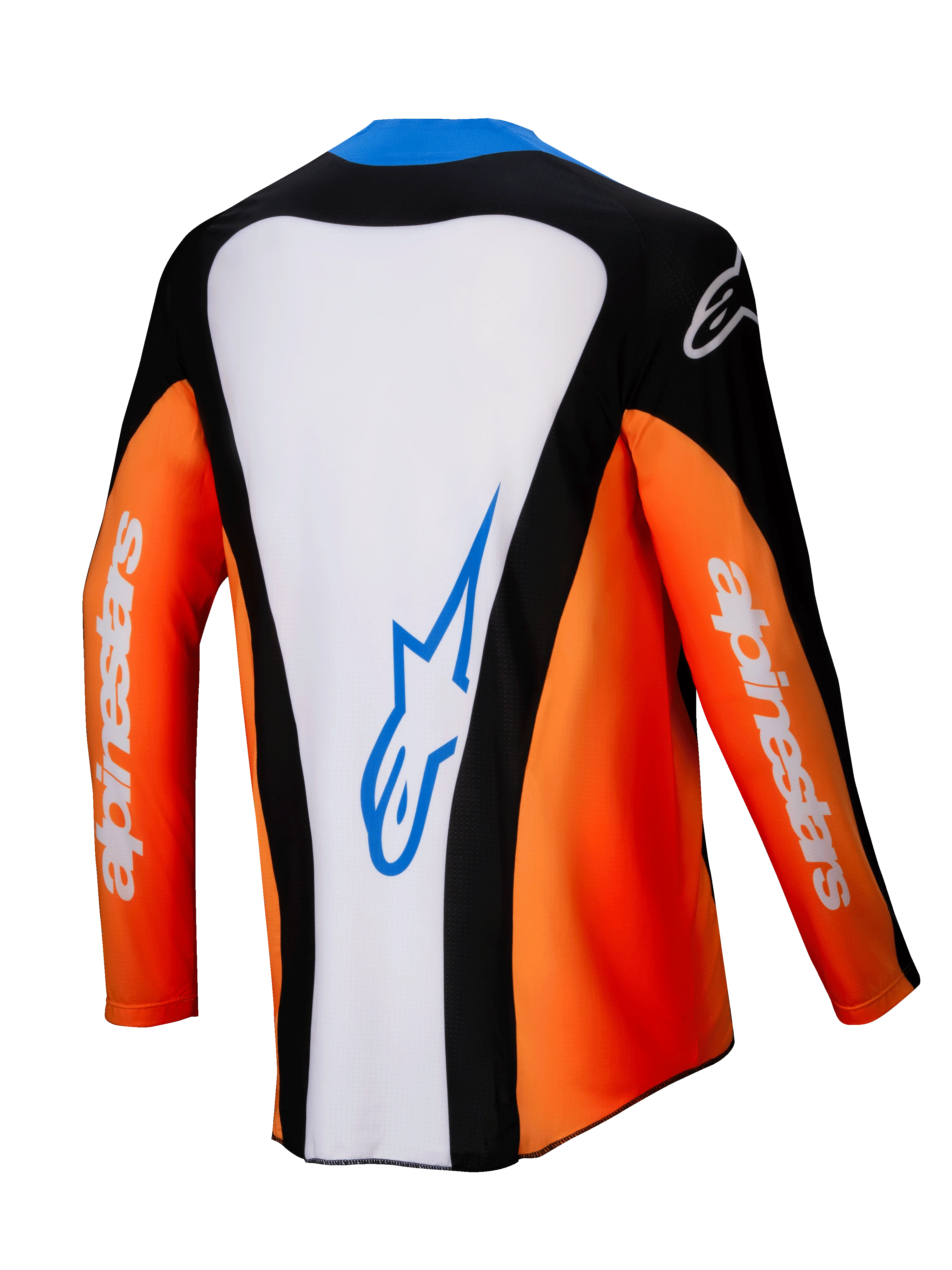 Alpinestars MX25 Techstar Melt Jersey - Orange / Blue - Image 2