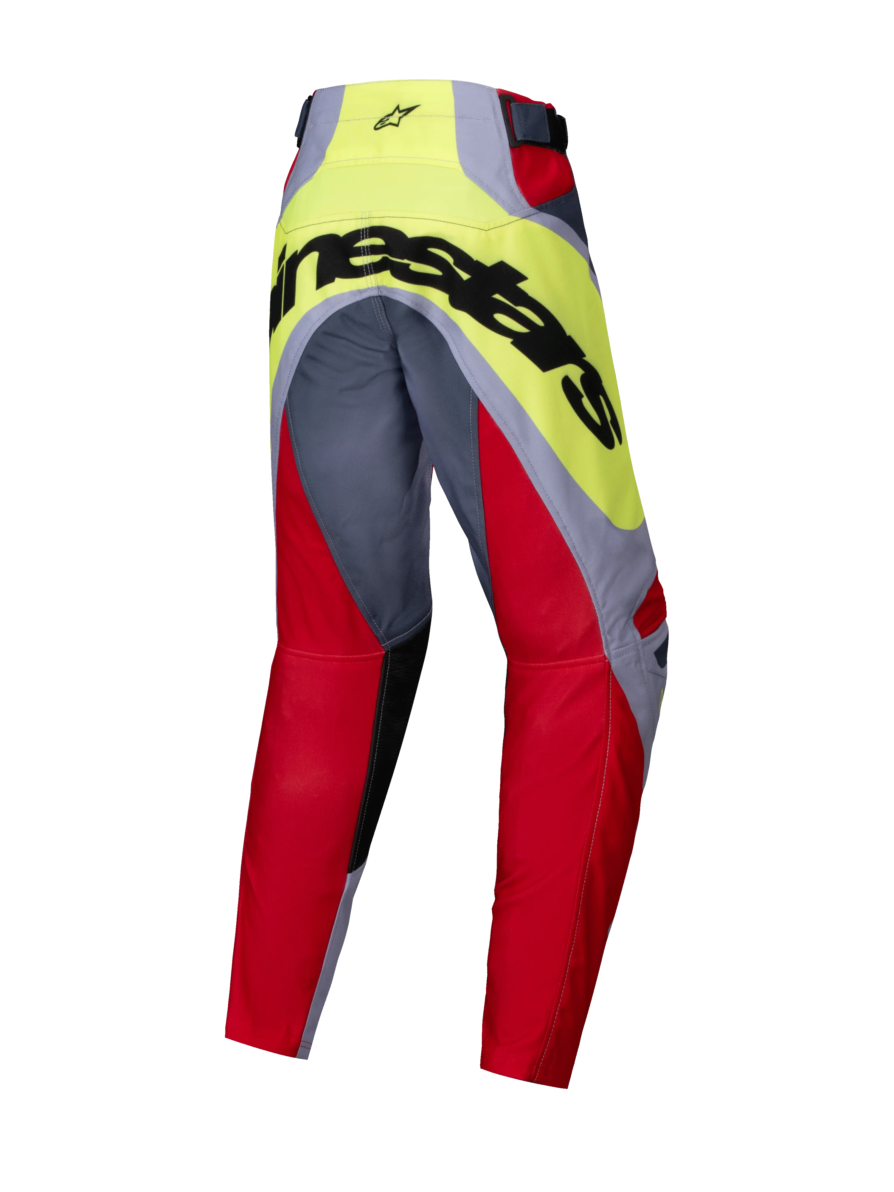 Alpinestars MX25 Youth Racer Melt Pants - Red / Grey - Image 2