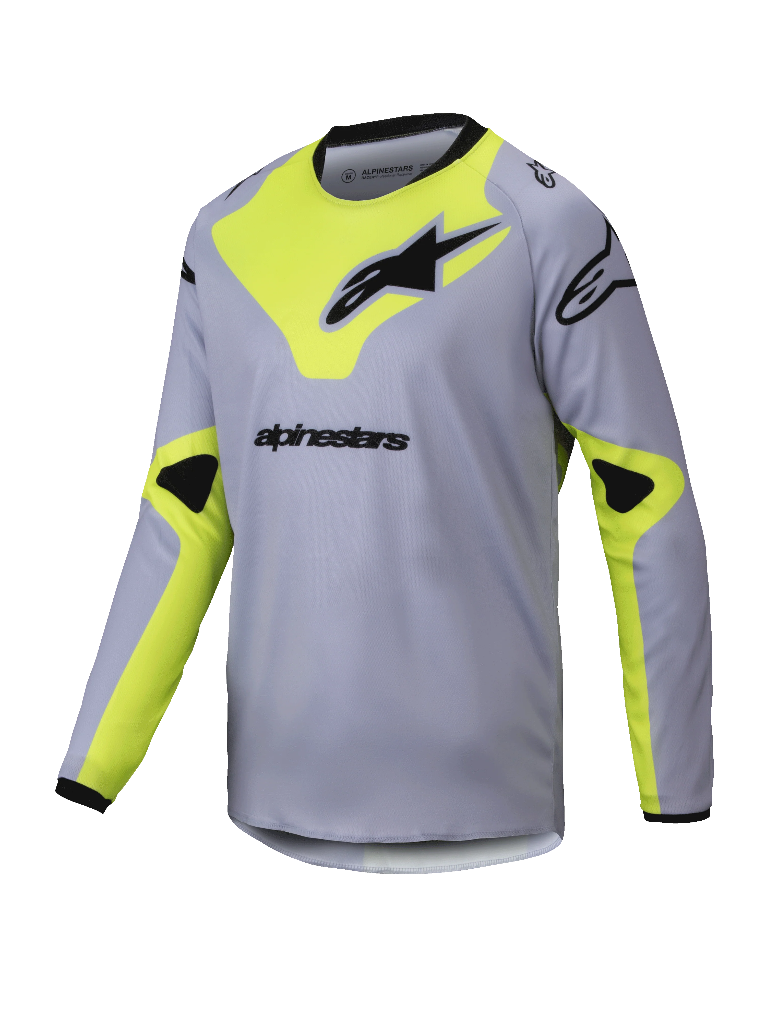 Alpinestars MX25 Youth Racer Veil Jersey Grey Yellow