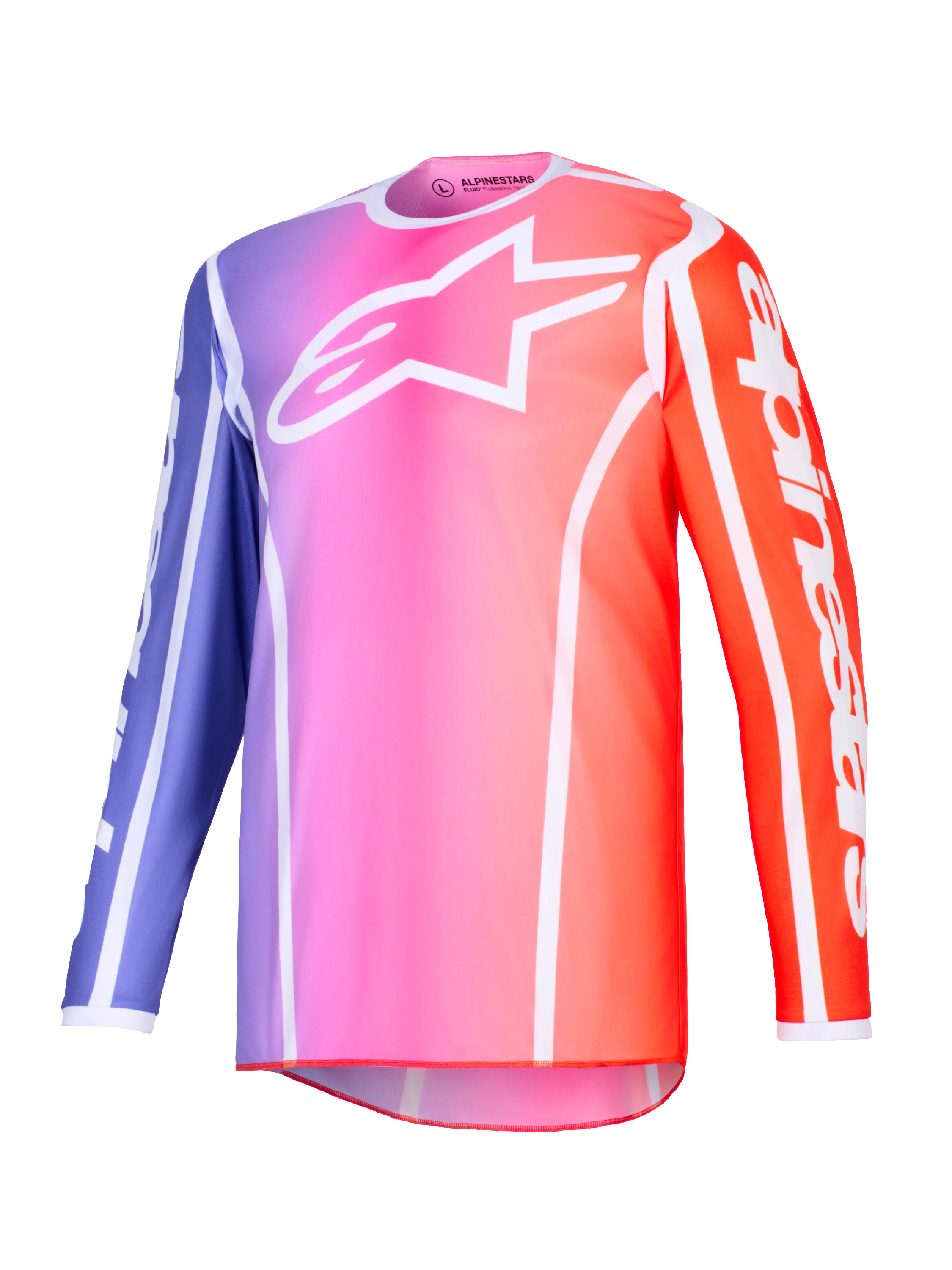 Alpinestars MX26 Fluid Apex Jersey - Pink / Purple
