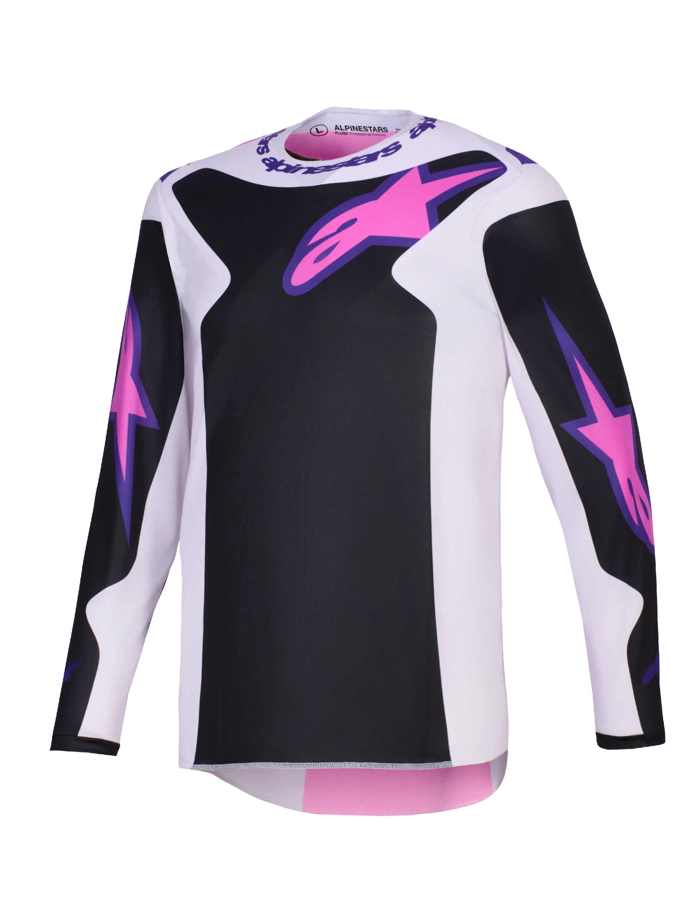 Alpinestars MX26 Fluid Grid Jersey - Grey / Purple