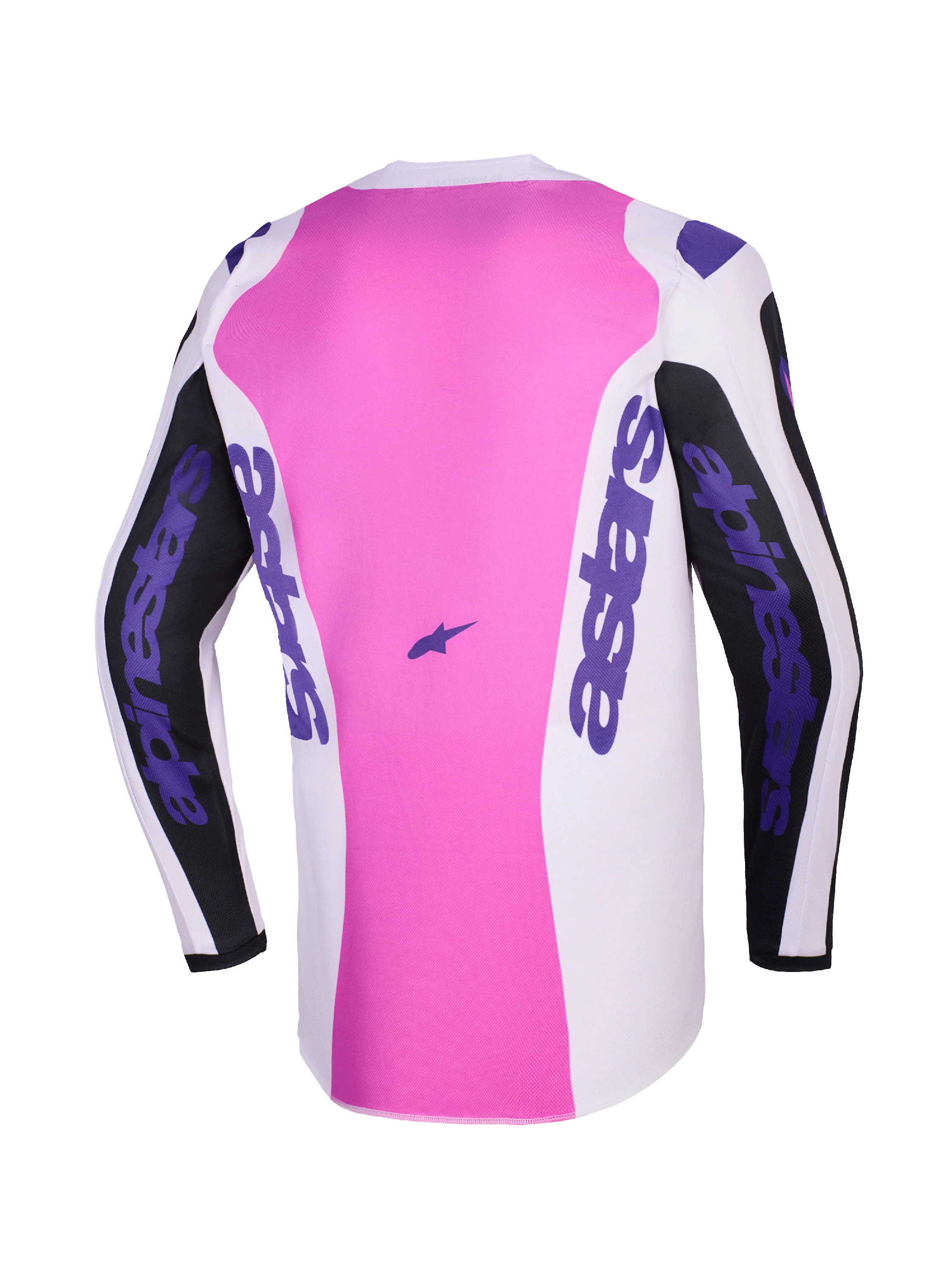 Alpinestars MX26 Fluid Grid Jersey - Grey / Purple - Image 2