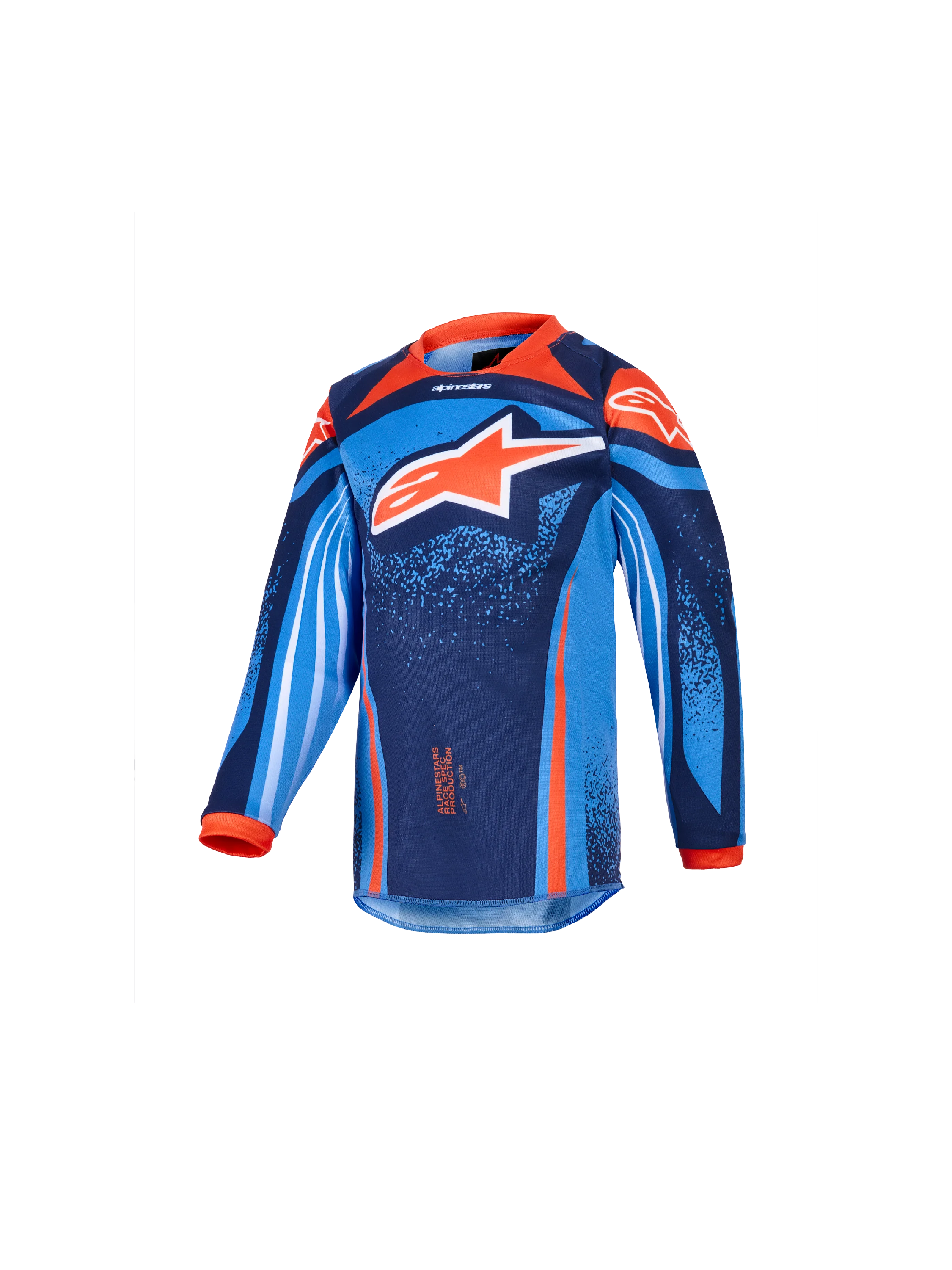 Alpinestars MX26 Kids Racer Nomur Jersey-  YXS - Blue / Orange