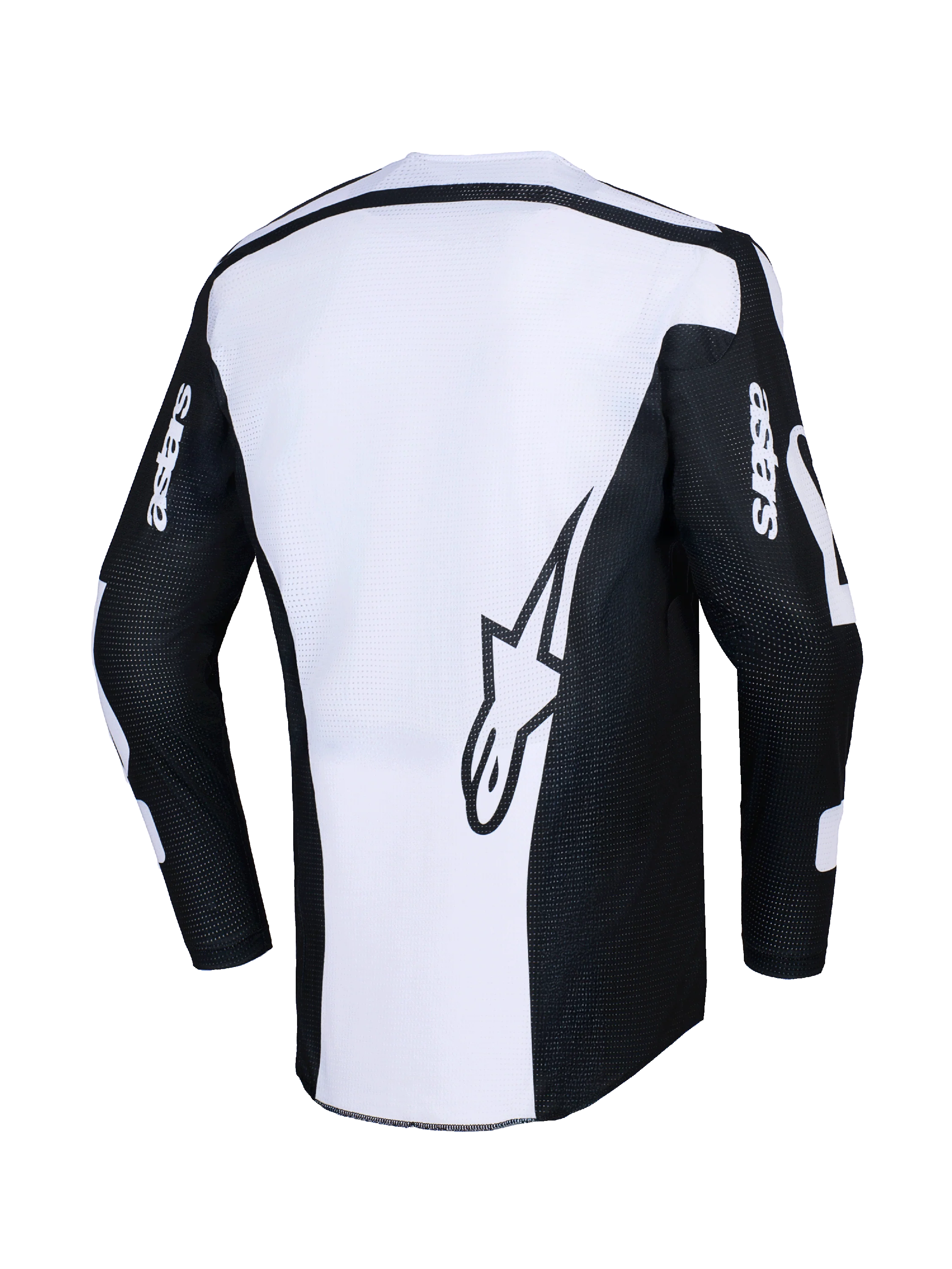 Alpinestars MX26 Racer Air Riway Jersey - Black / White - Image 2