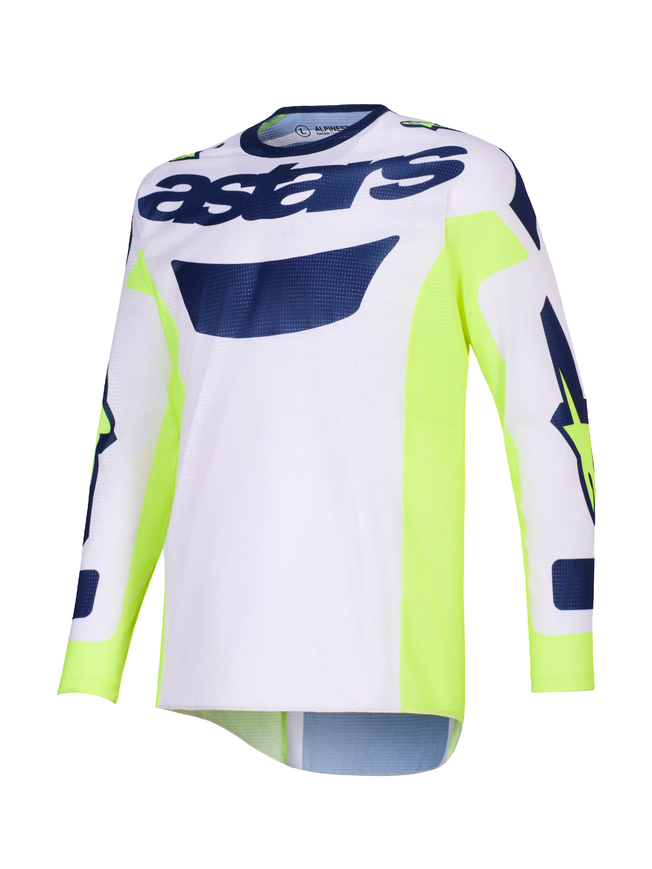 Alpinestars MX26 Racer Air Riway Jersey - Grey / Yellow
