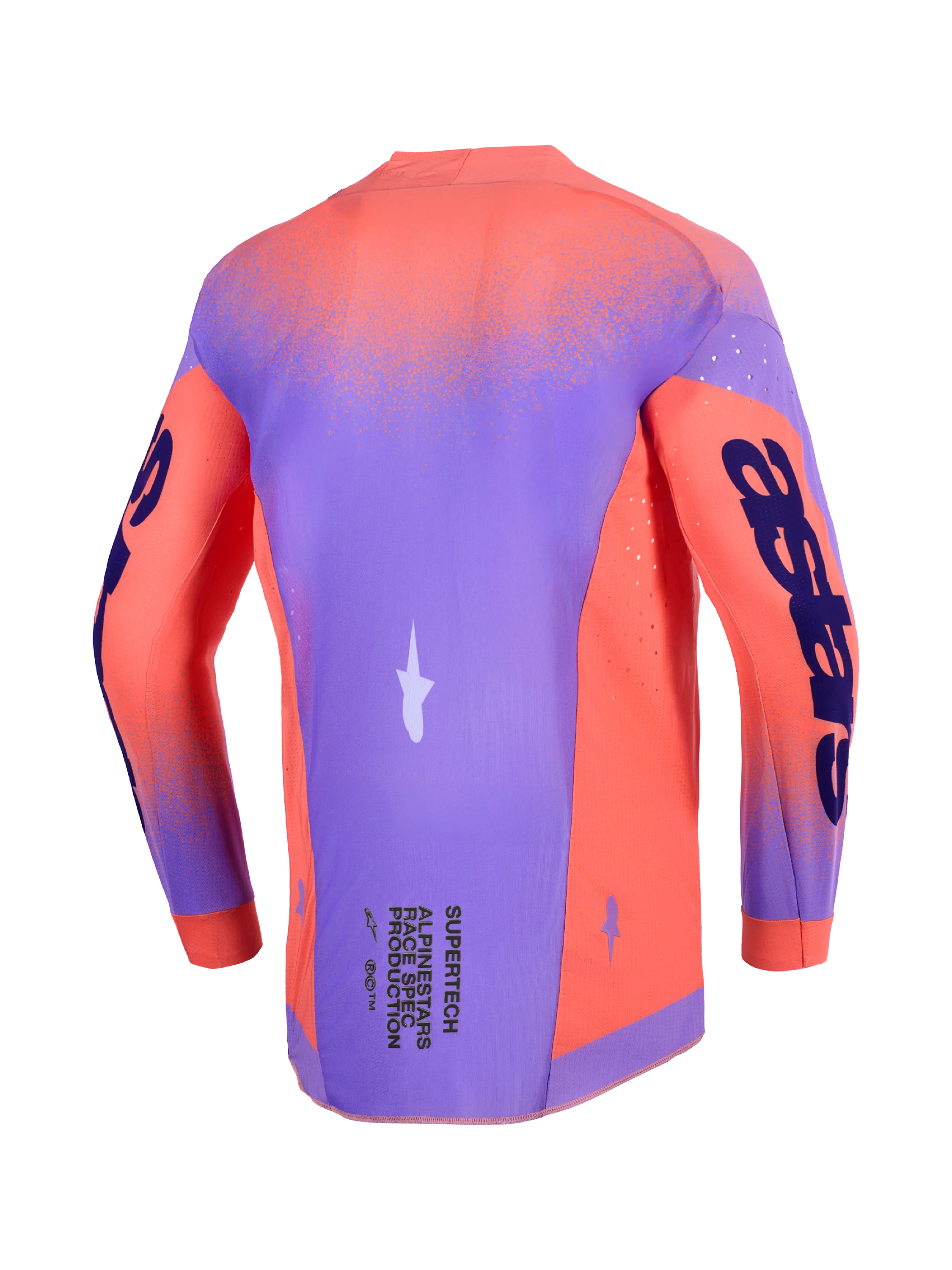 Alpinestars MX26 Supertech Scenz Jersey - Orange / Purple - Image 2