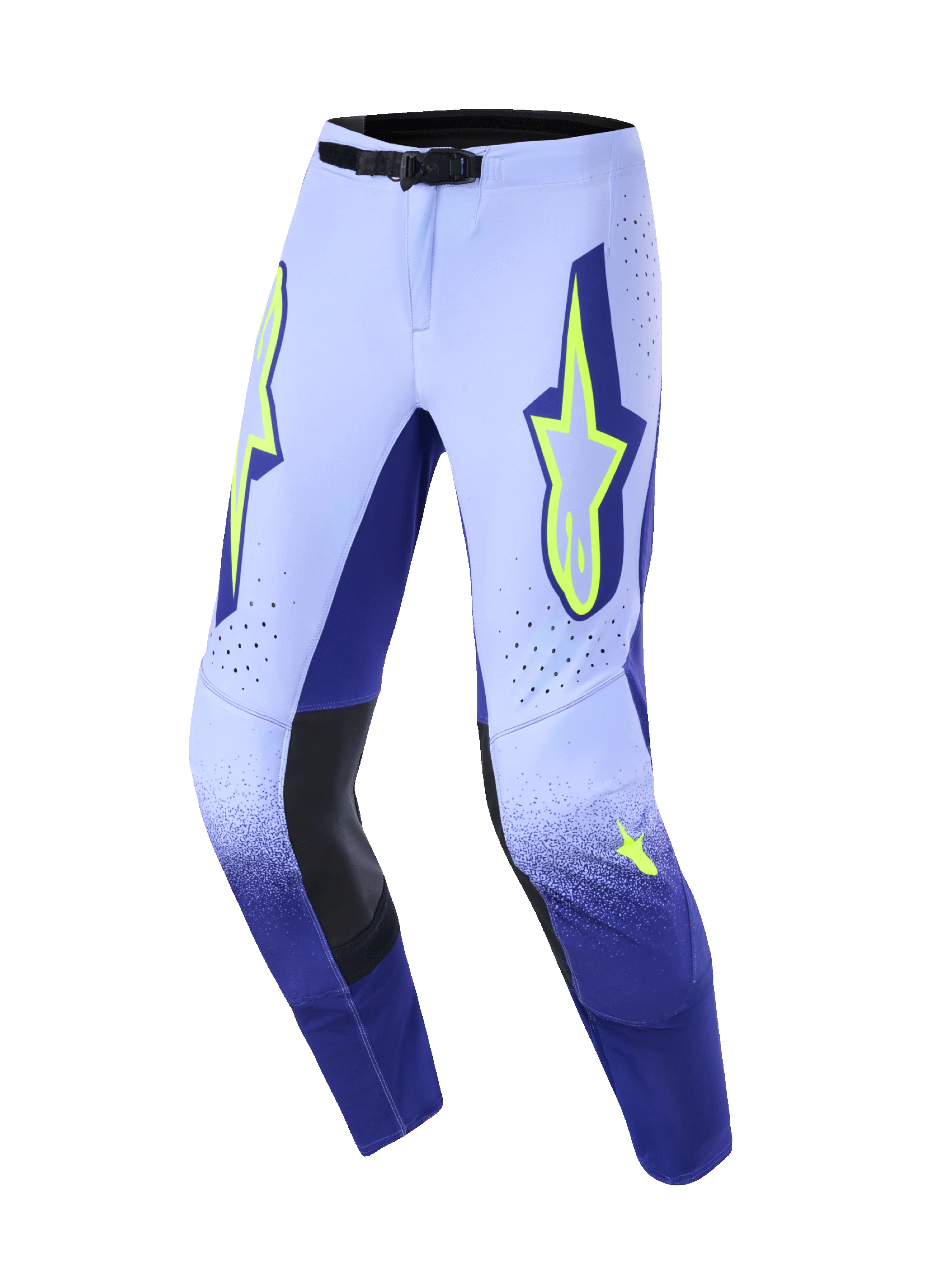 Alpinestars MX26 Supertech Scenz Pants - Purple / Yellow