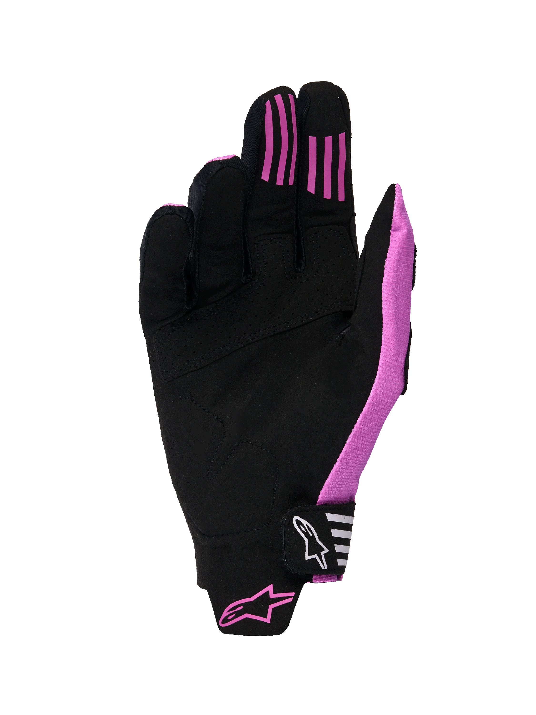 Alpinestars MX27 Techstar Gloves - Purple / Black - Image 2