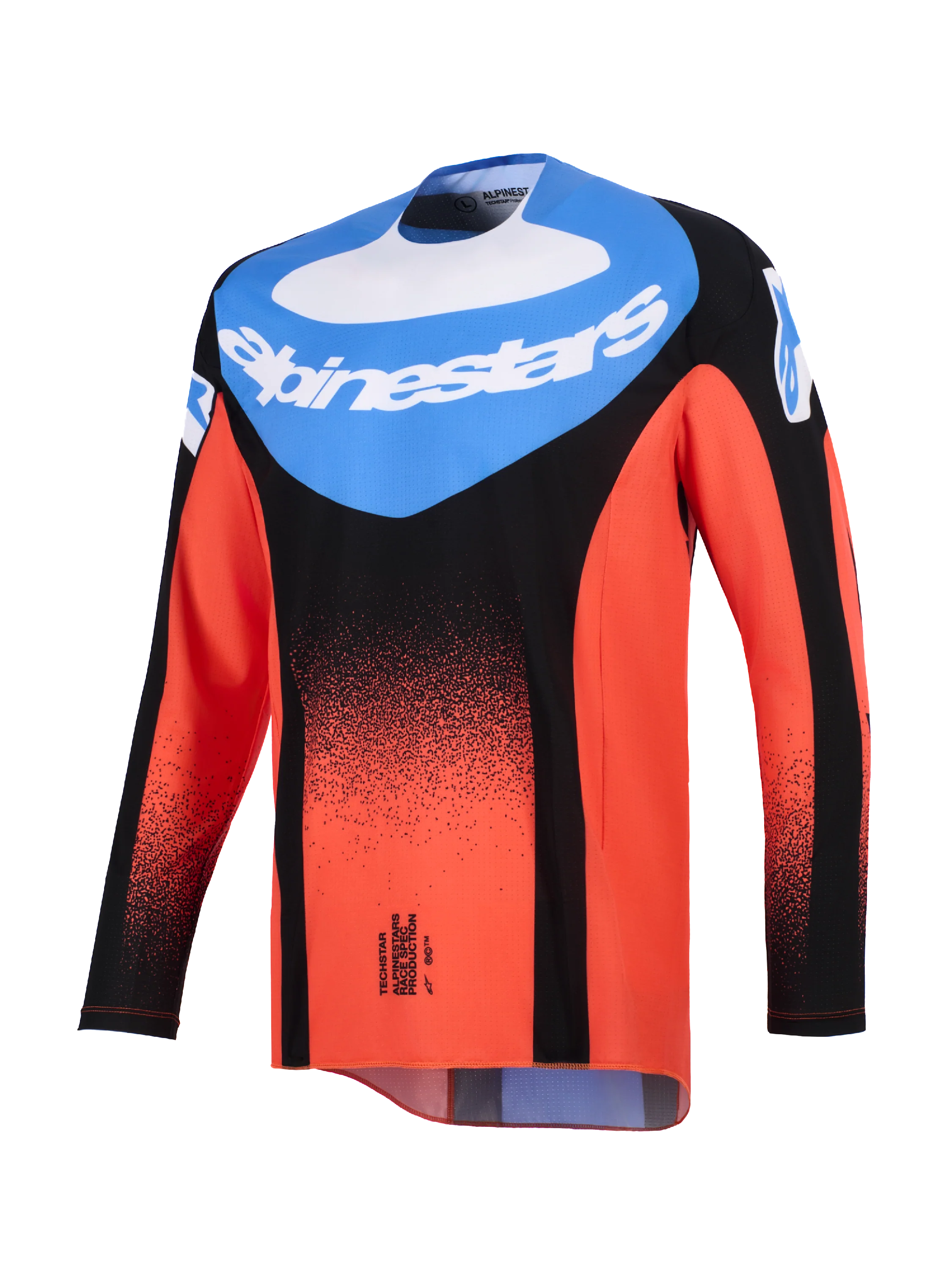 Alpinestars MX26 Techstar Knif Jersey - Orange / Blue / Black