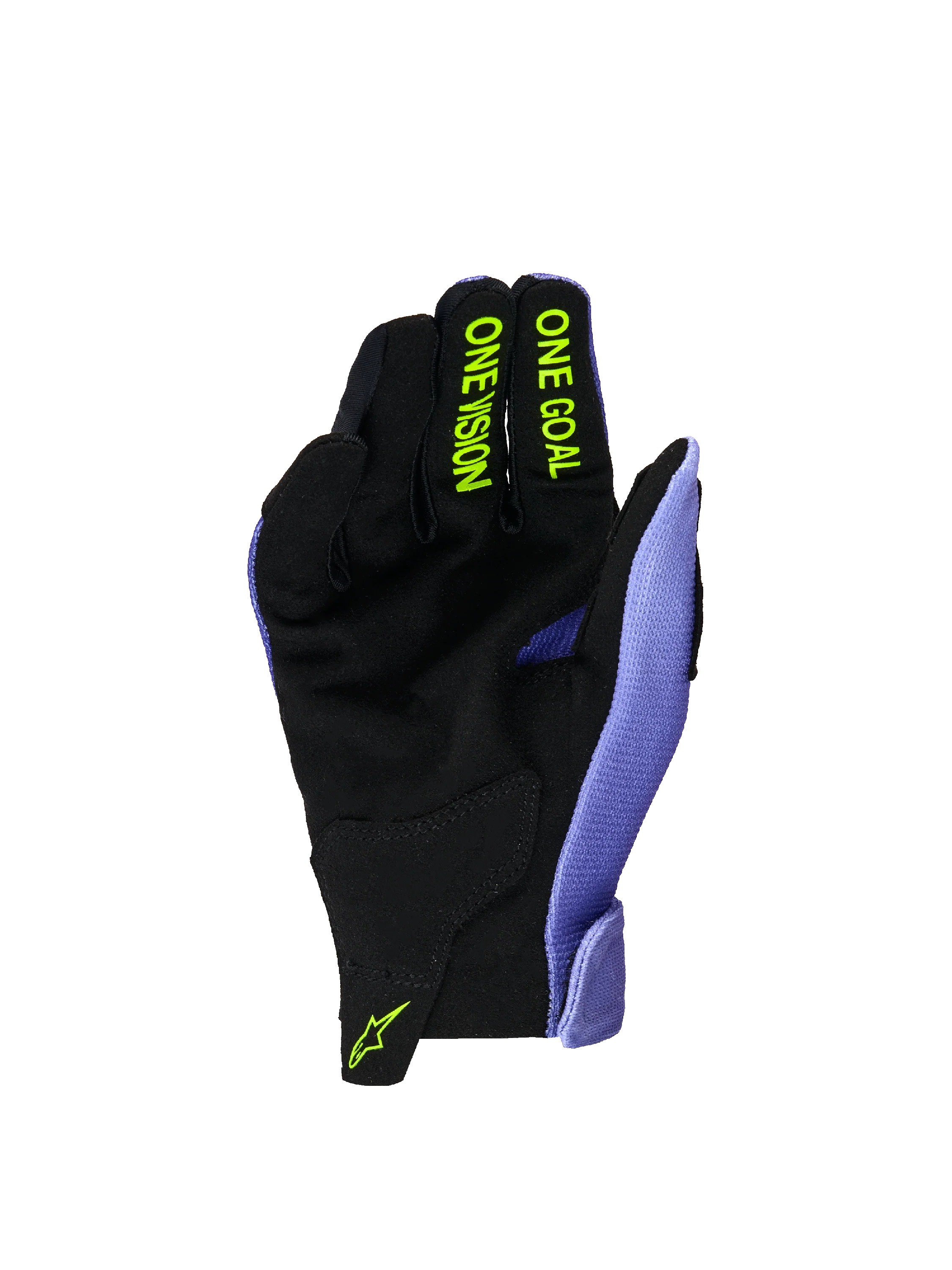 Alpinestars MX27 Youth Radar Gloves - Purple / Yellow - Image 2
