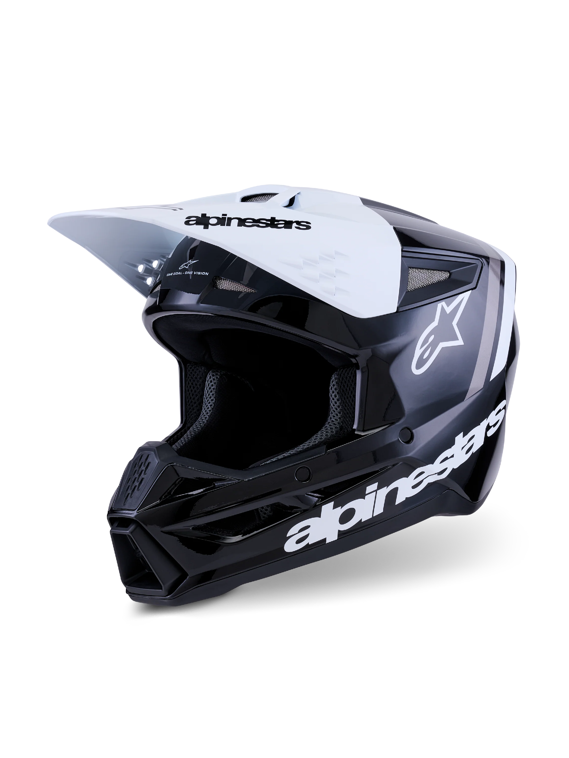 Alpinestars SM3 Radium Helmet - Black / White