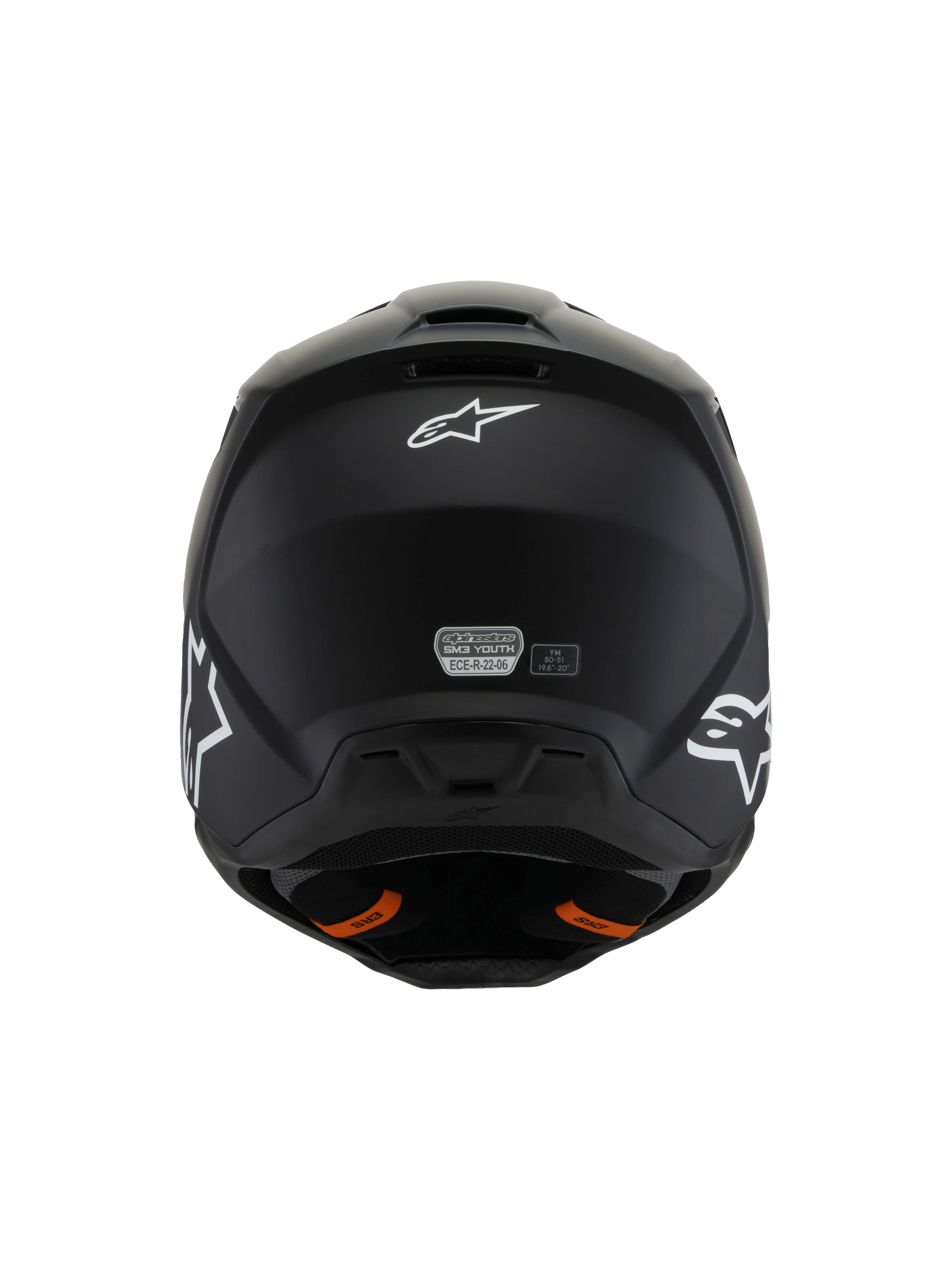 Alpinestars SM3 Youth Solid Helmet - Matt Black - Image 5