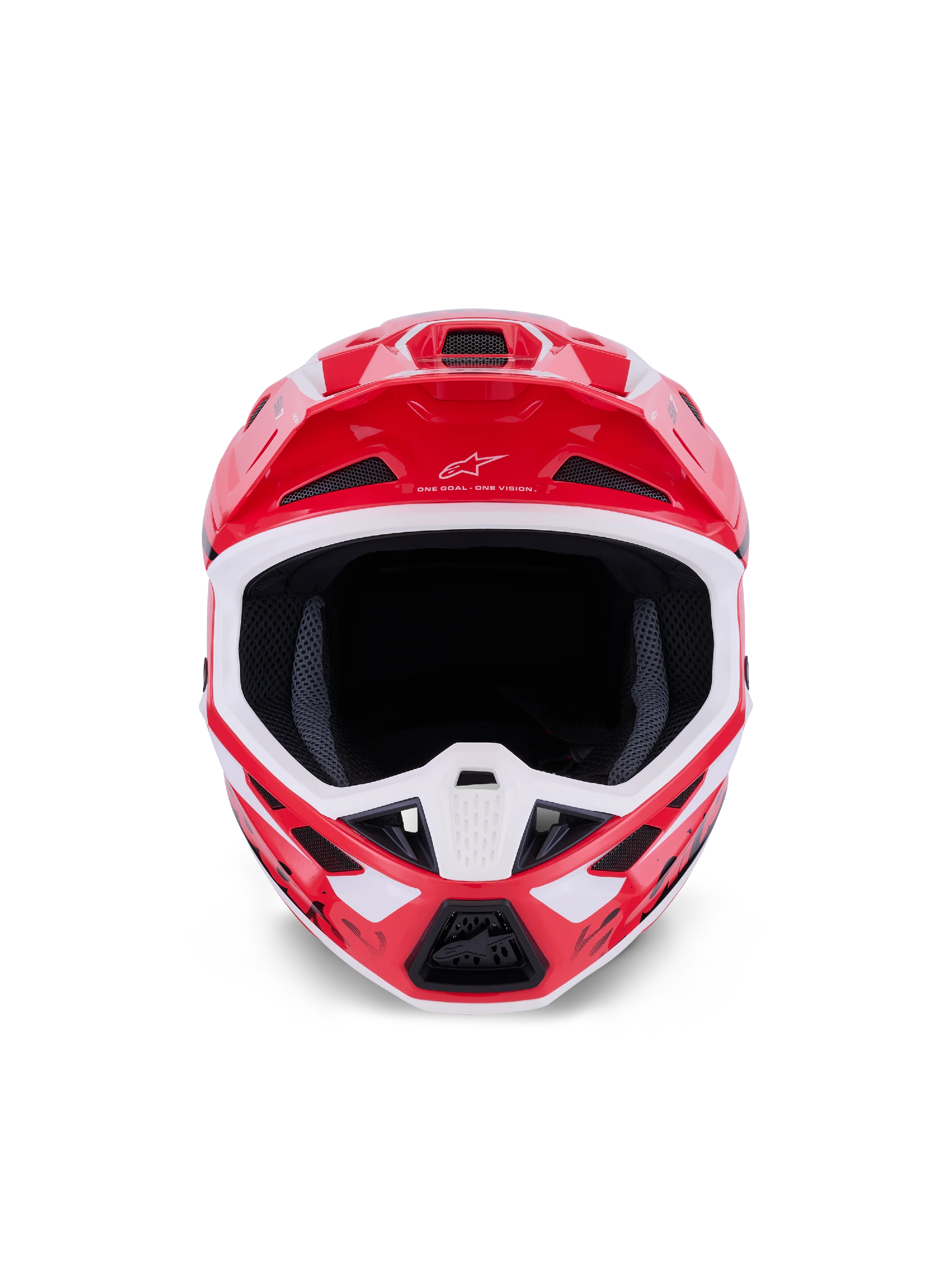 Alpinestars SM7 Deed Helmet - Red / Black - Image 3