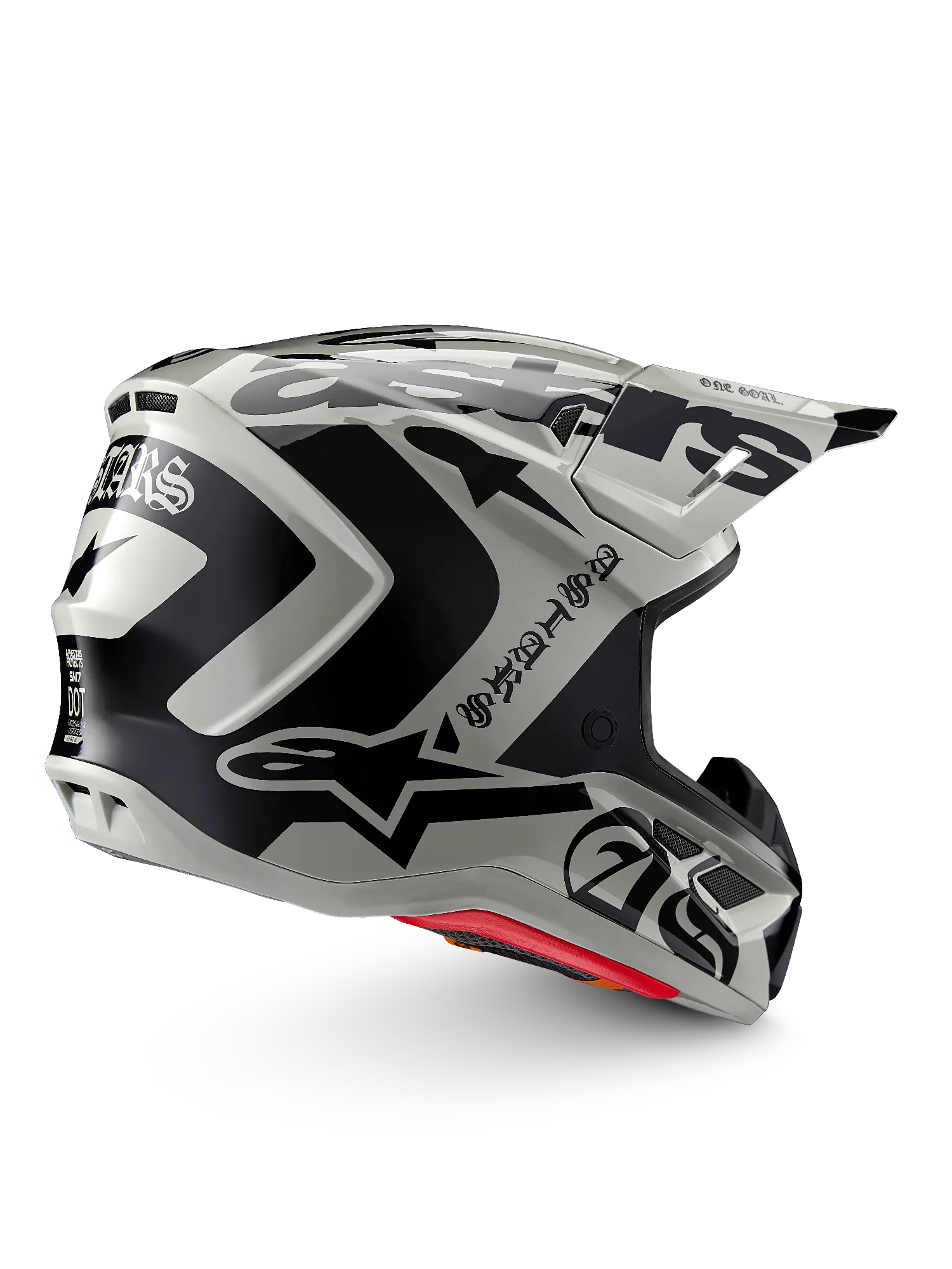 Alpinestars SM7 Helmet - Limited Edition Wolf Dust - Image 2