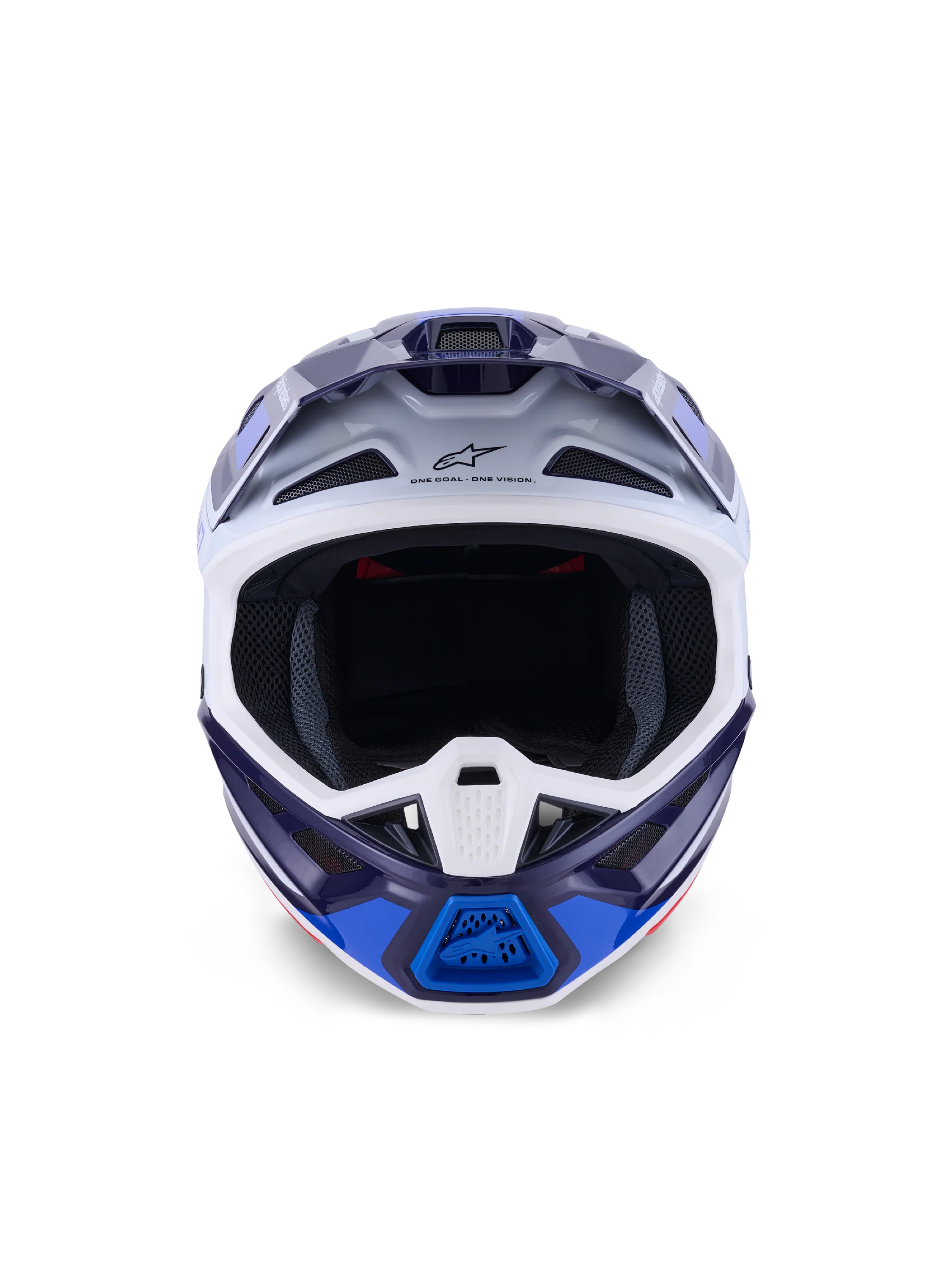 Alpinestars SM7 Rise Helmet - Blue / White - Image 3