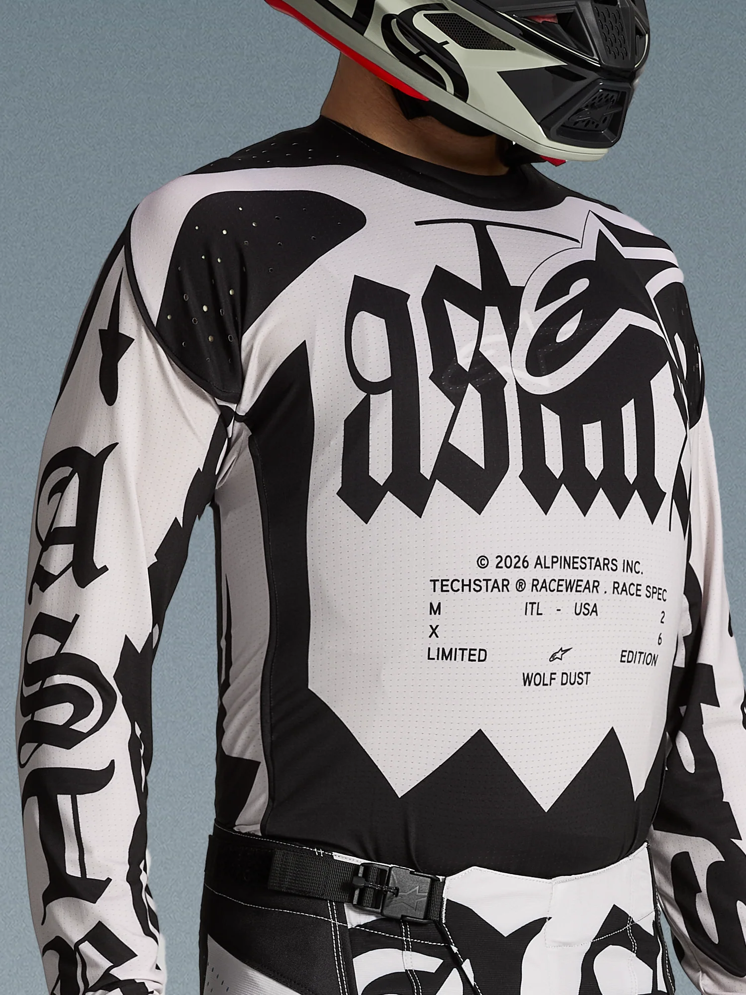 Alpinestars Techstar Jersey - Limited Edition Wolf Dust - Image 3