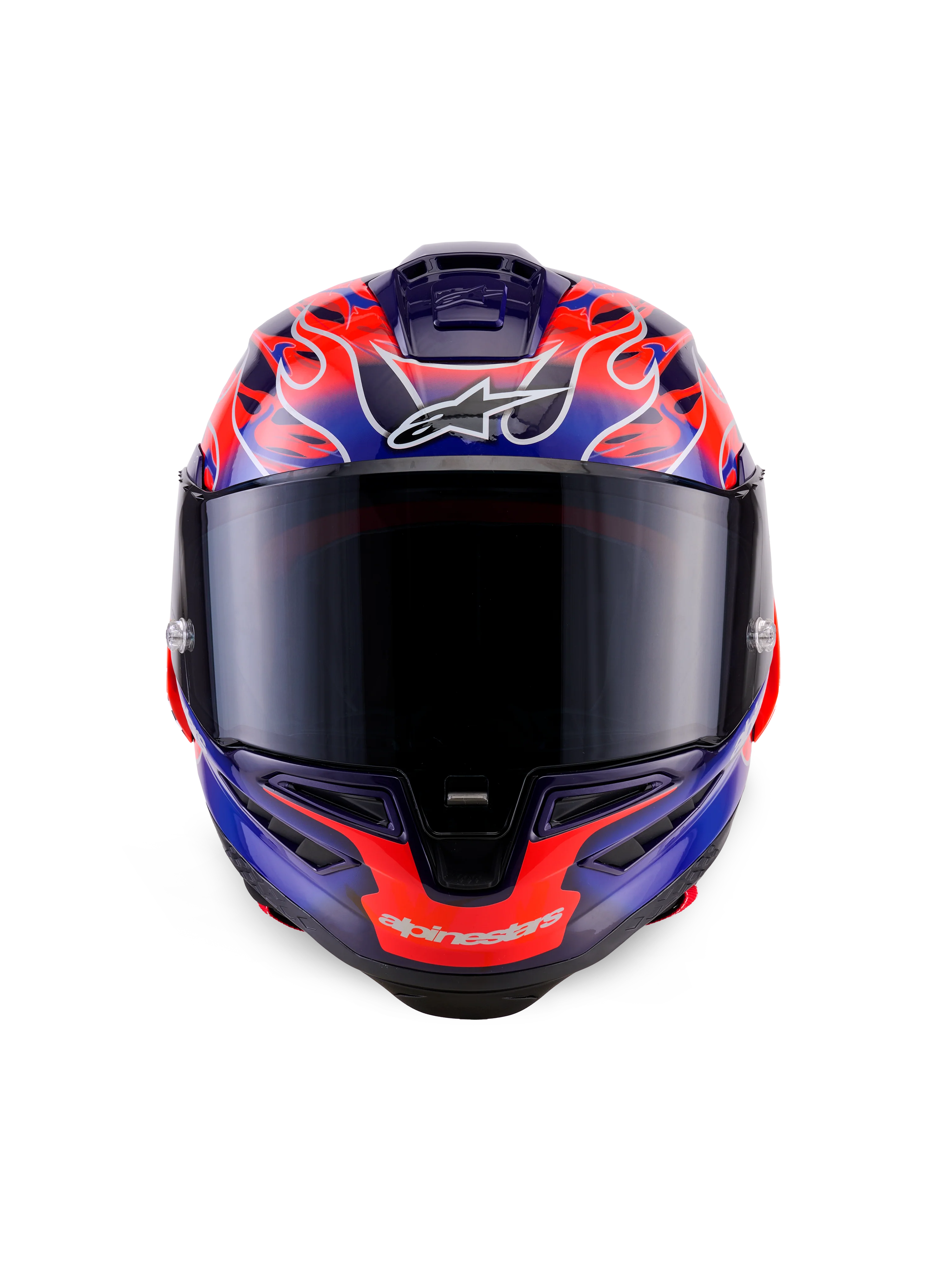 Alpinestars Supertech SR10 Helmet Limited Edition Flyte - Purple / Red - Image 3