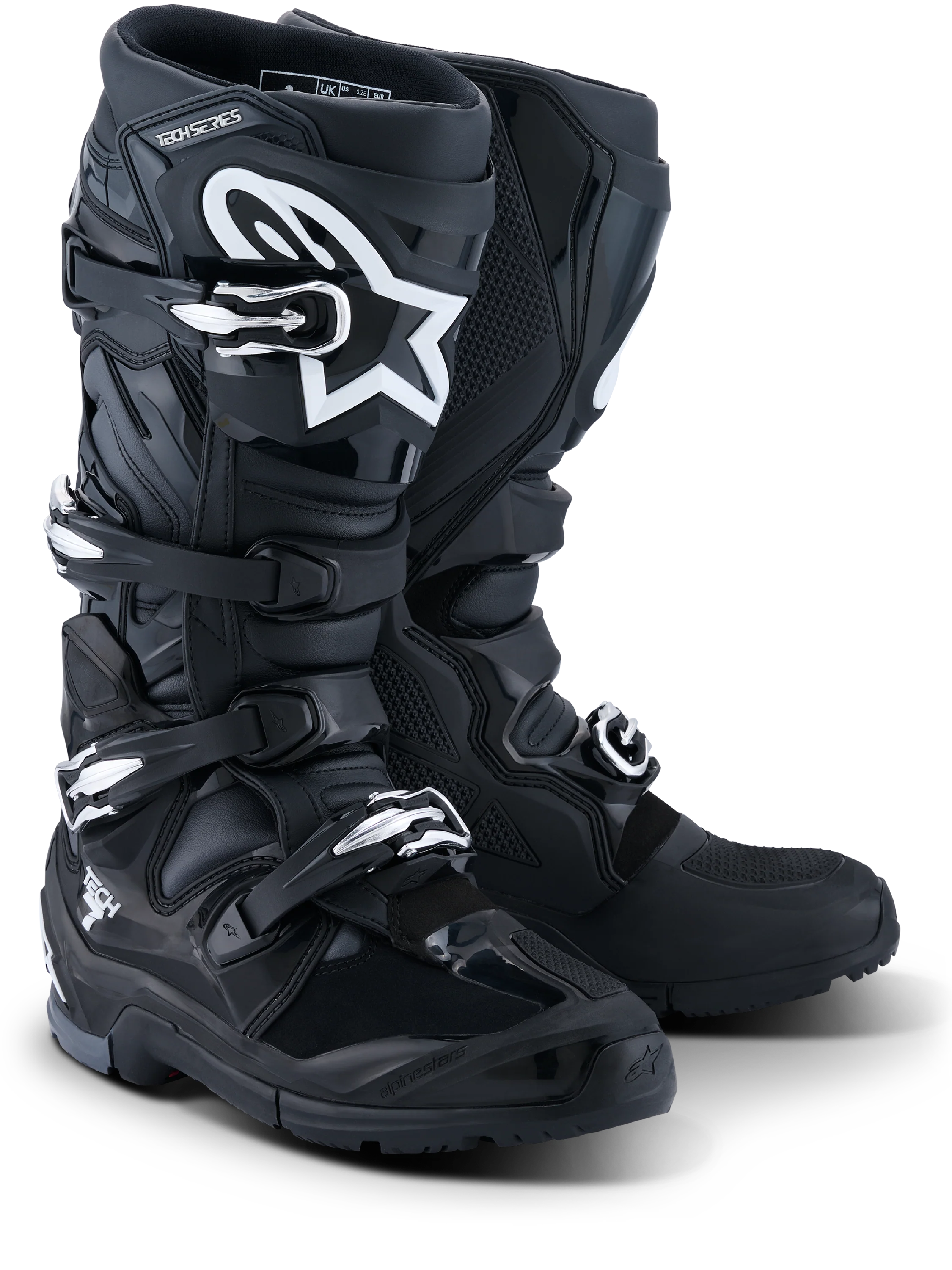 Alpinestars Tech 7 V2 Enduro Boots - Black / Grey