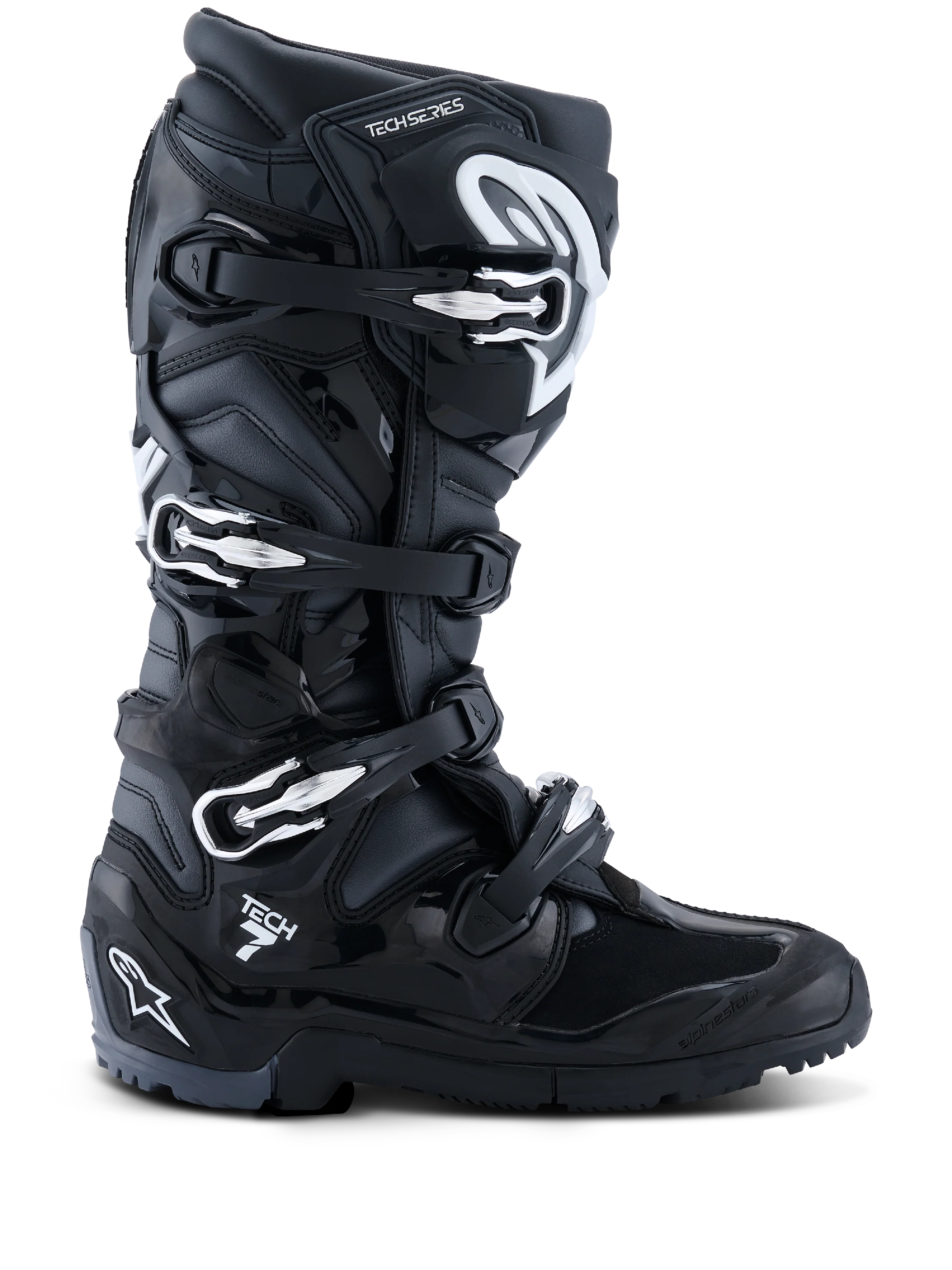Alpinestars Tech 7 V2 Enduro Boots - Black / Grey - Image 4