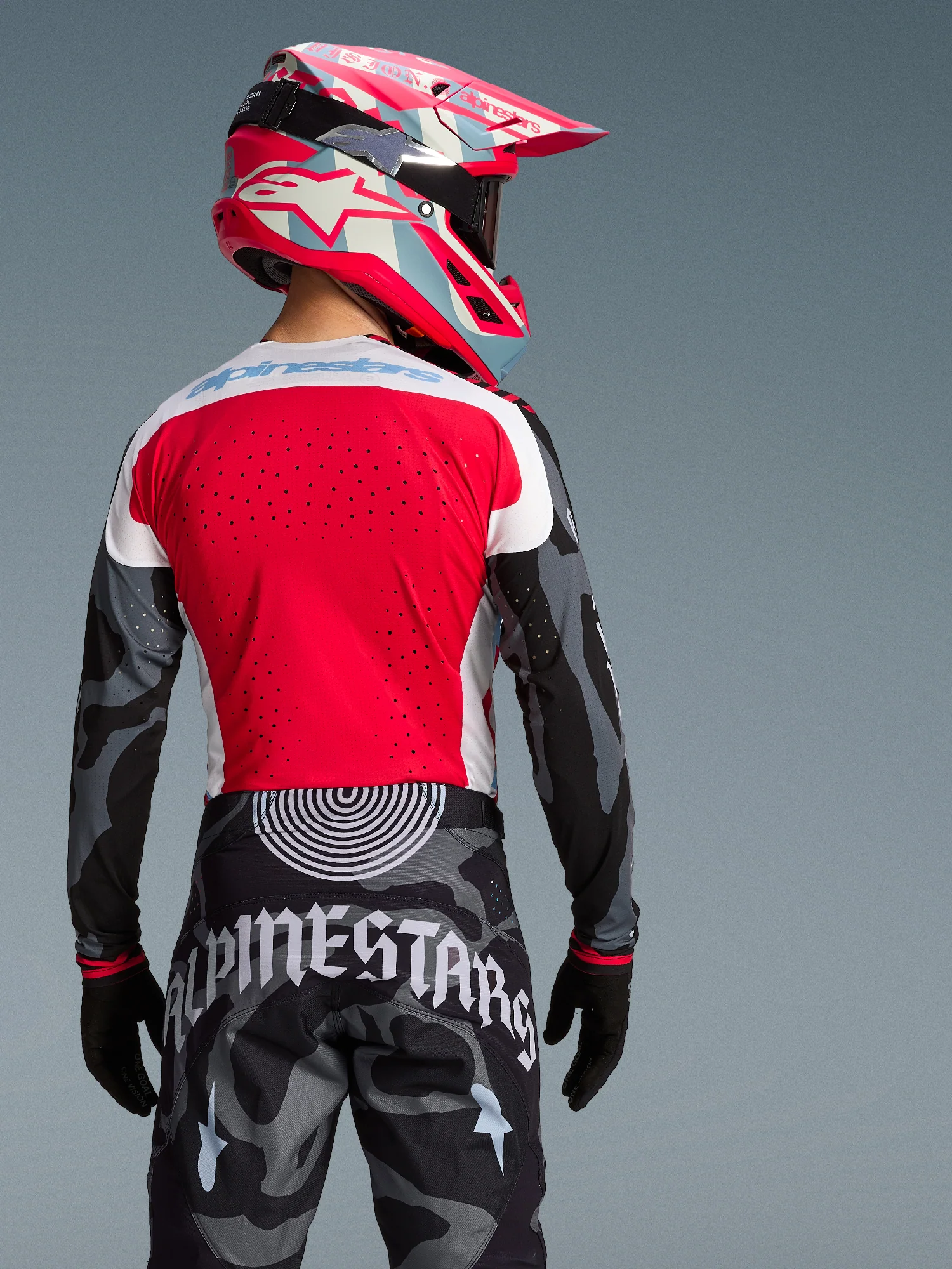 Alpinestars Techstar Beast Coast Limited Edition Jersey - Black / Orange - Image 3
