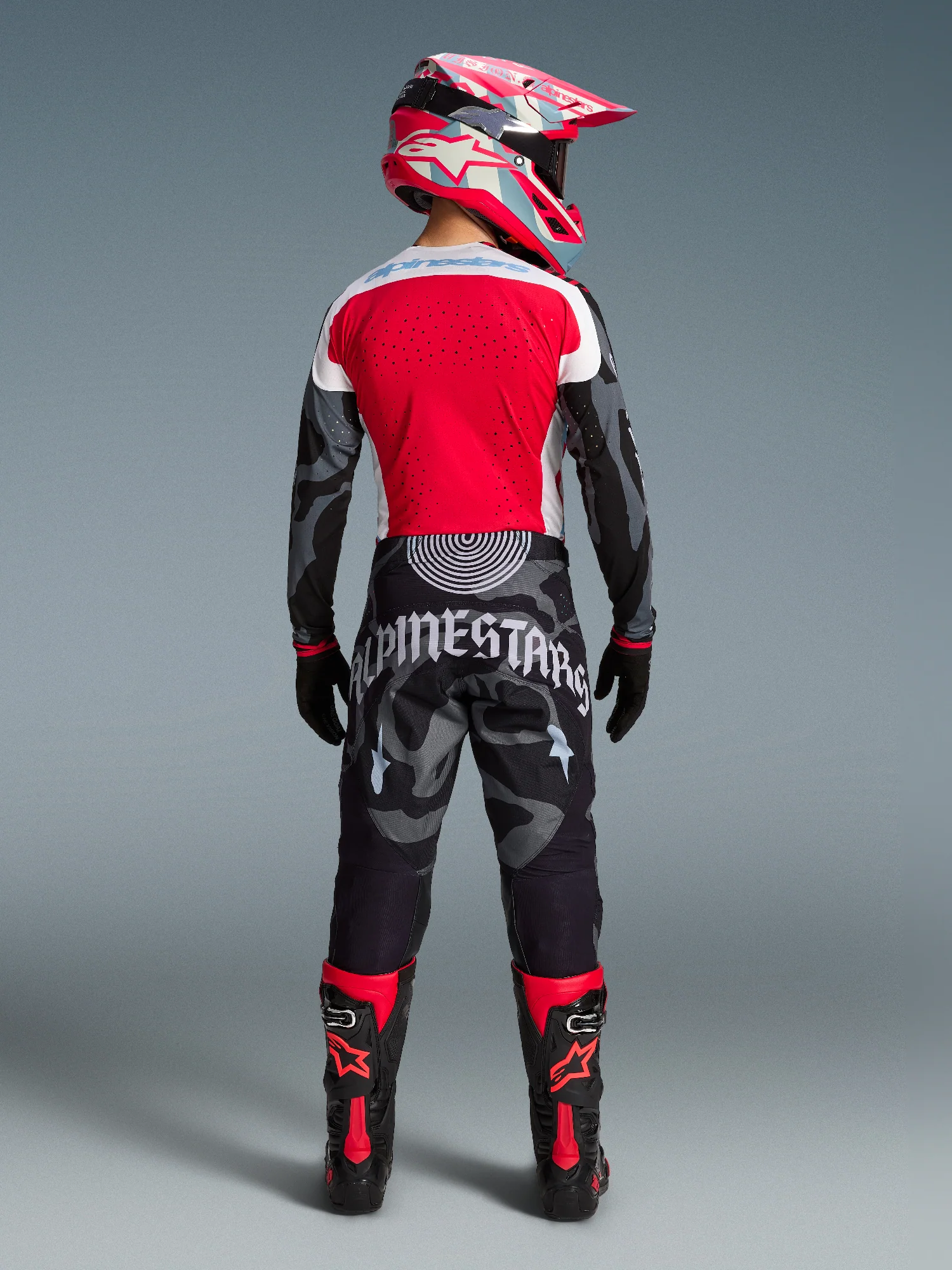Alpinestars Techstar Beast Coast Limited Edition Jersey - Black / Orange - Image 7