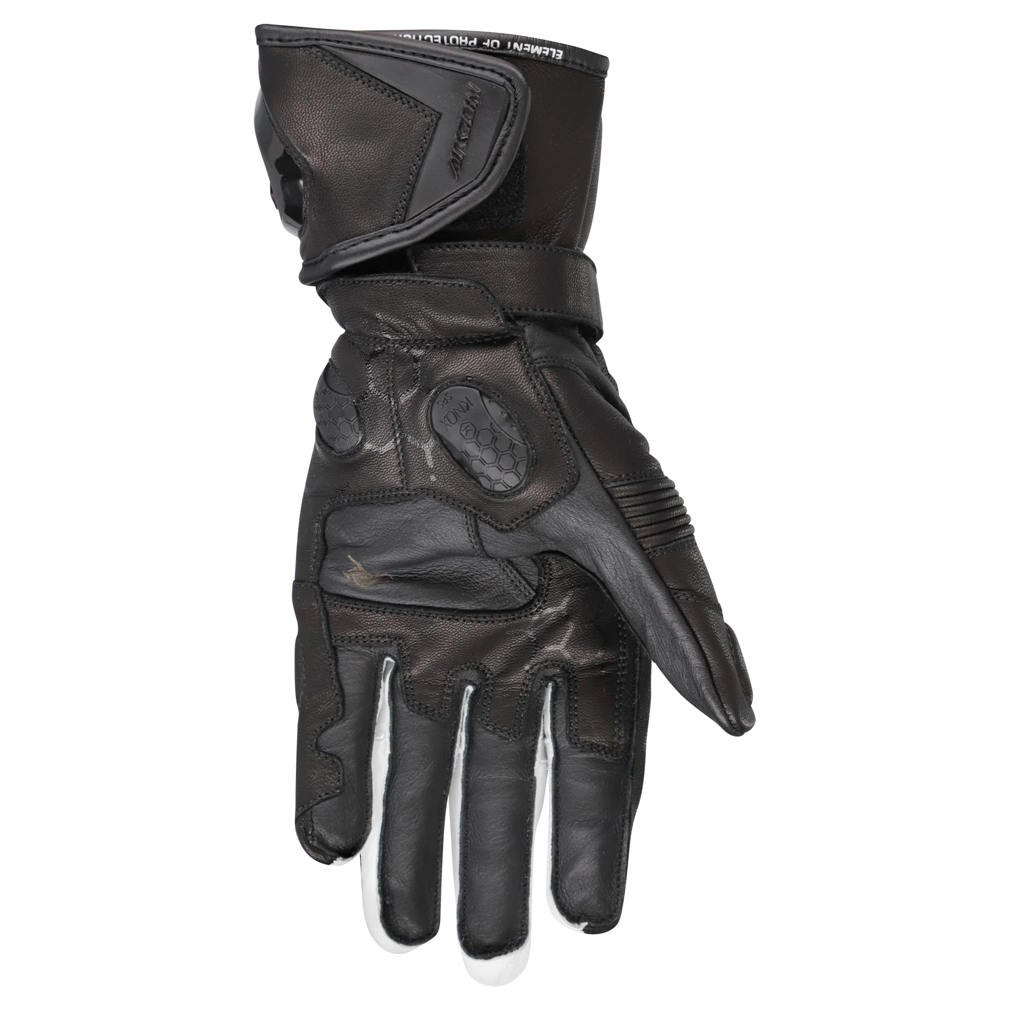 Argon Mission 2 Gloves - Black / White / Yellow - Image 2