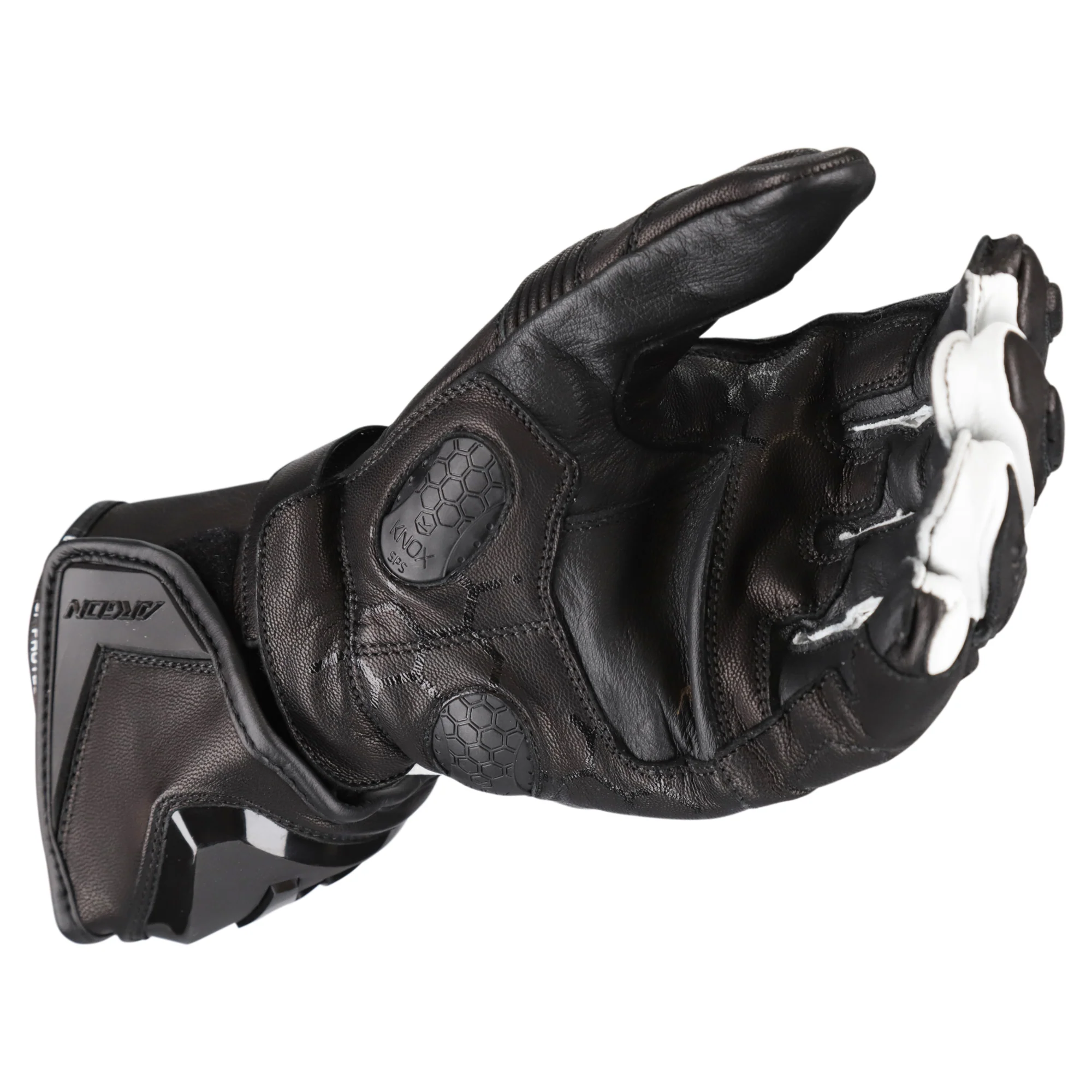 Argon Mission 2 Gloves - Black / White / Yellow - Image 3