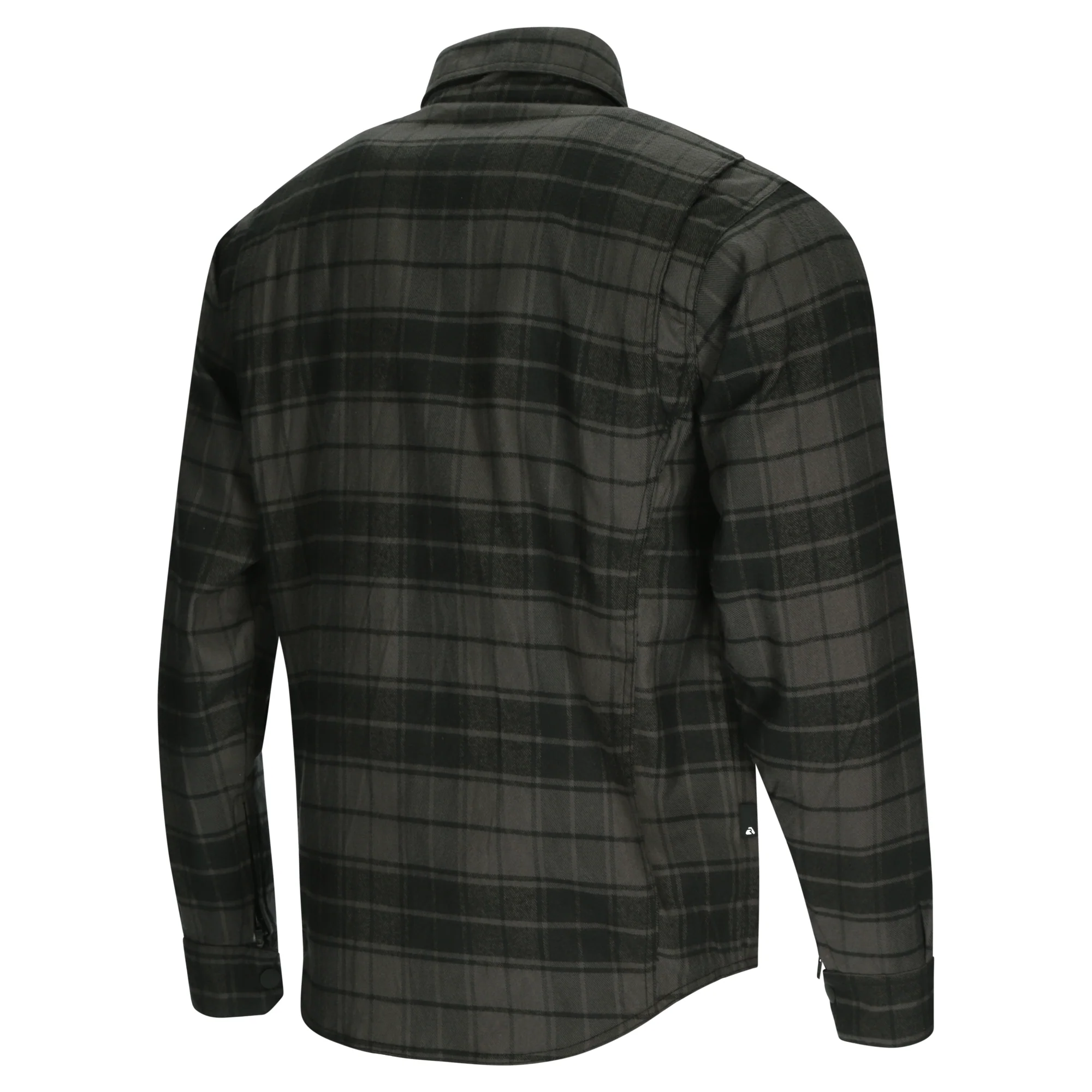 Argon Savage Kevlar Armoured Flannel Shirt - Black / Green - Image 2