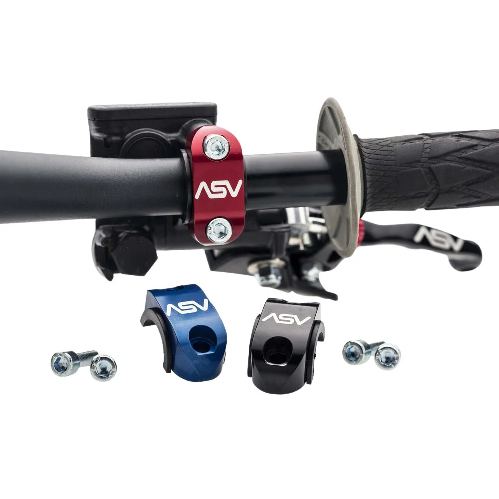 ASV Off Road Universal Rotator Clamp - Blue