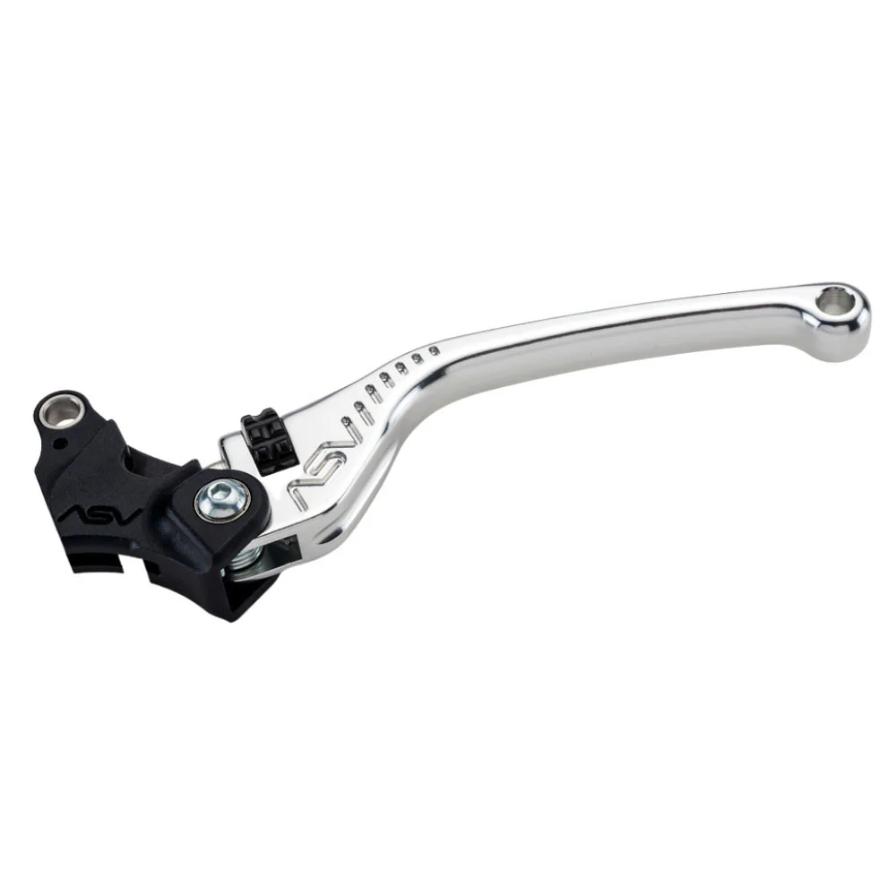 ASV F3 Long Off Road Clutch Lever - Silver