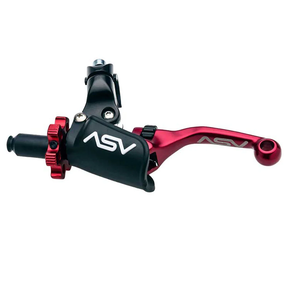 ASV F4 Shorty Off Road Clutch Lever - Red