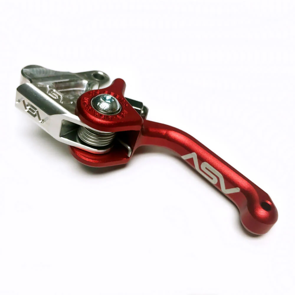 ASV F3 Series Reduced Reach Brake Lever - Red