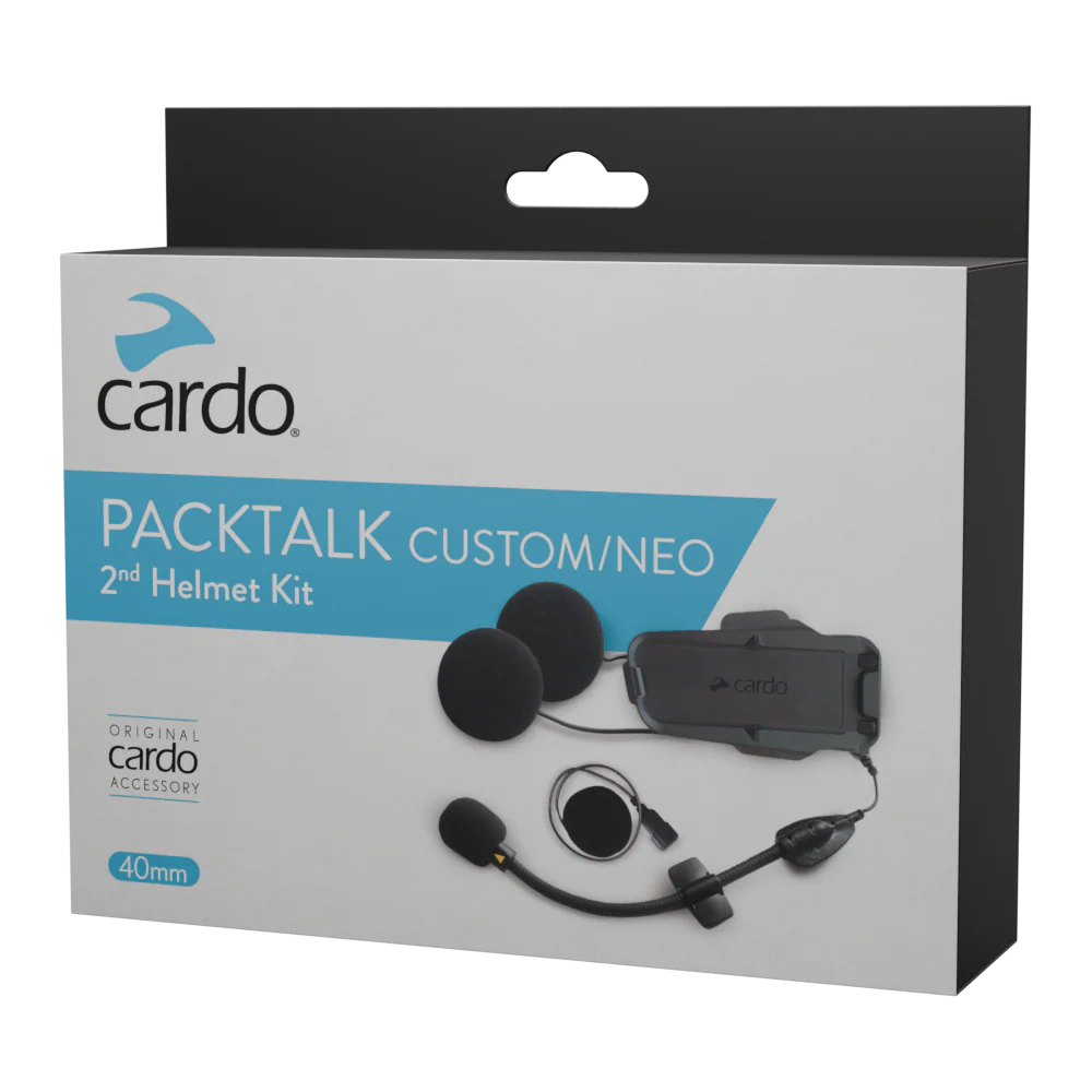 Cardo Custom / Neo 2nd Helmet Kit - 40mm HD