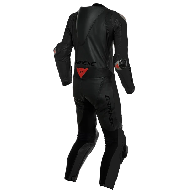 Dainese Adria 1-Piece Perforated Suit - Black / Red - Image 2