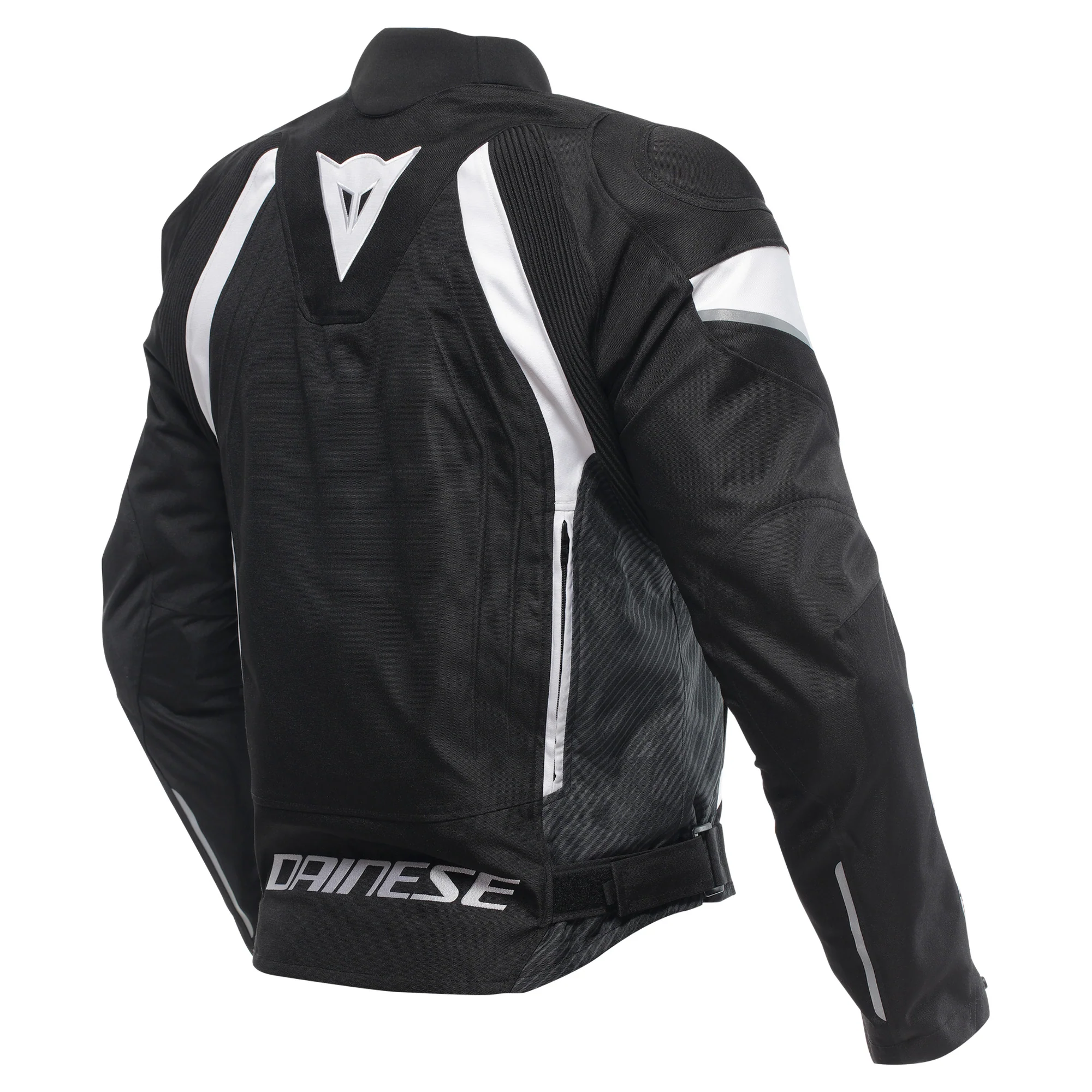 Dainese Avro 5 Leather Jacket - Black / White - Image 3